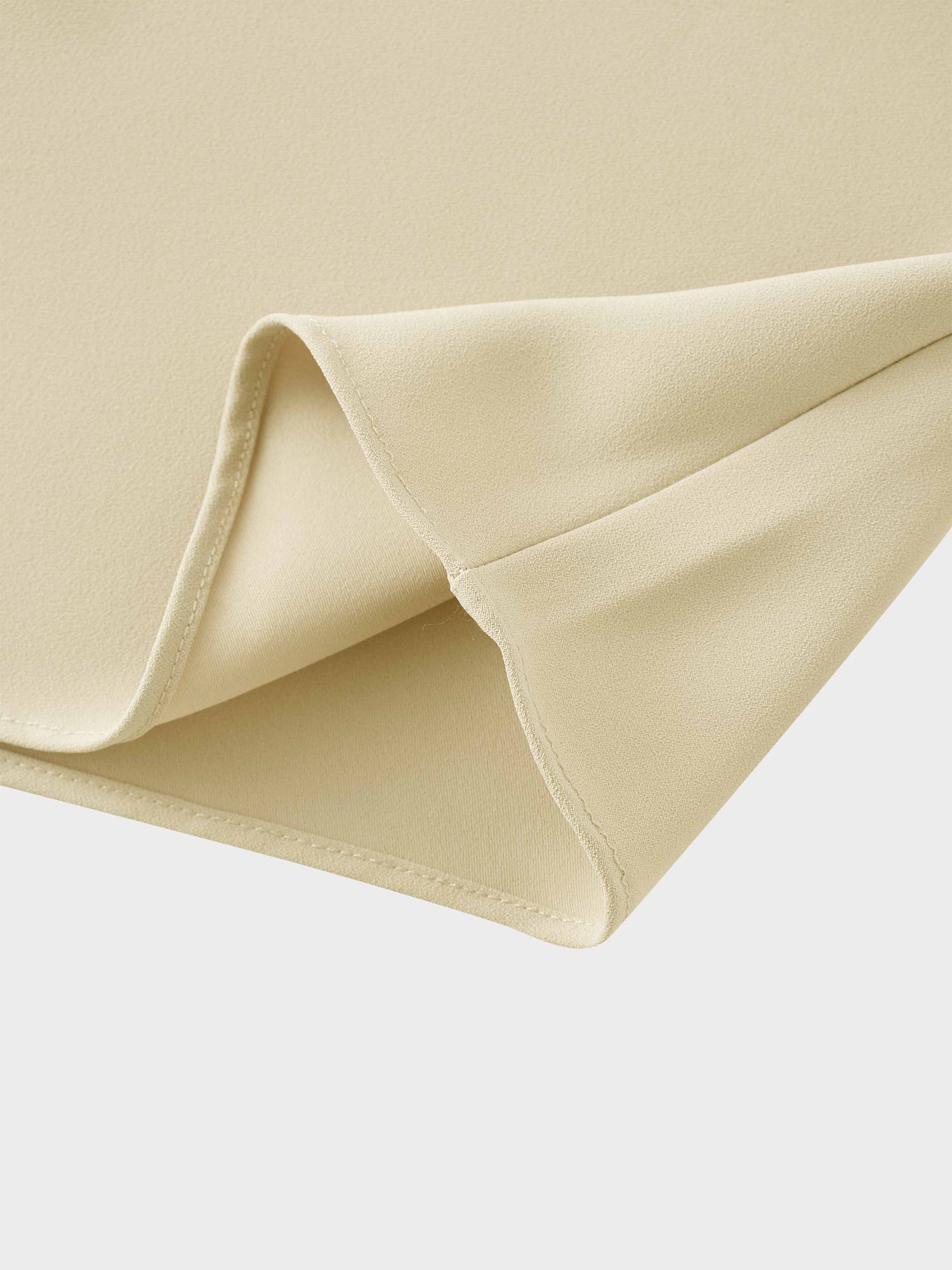 Crepe Slip Skirt-Tan