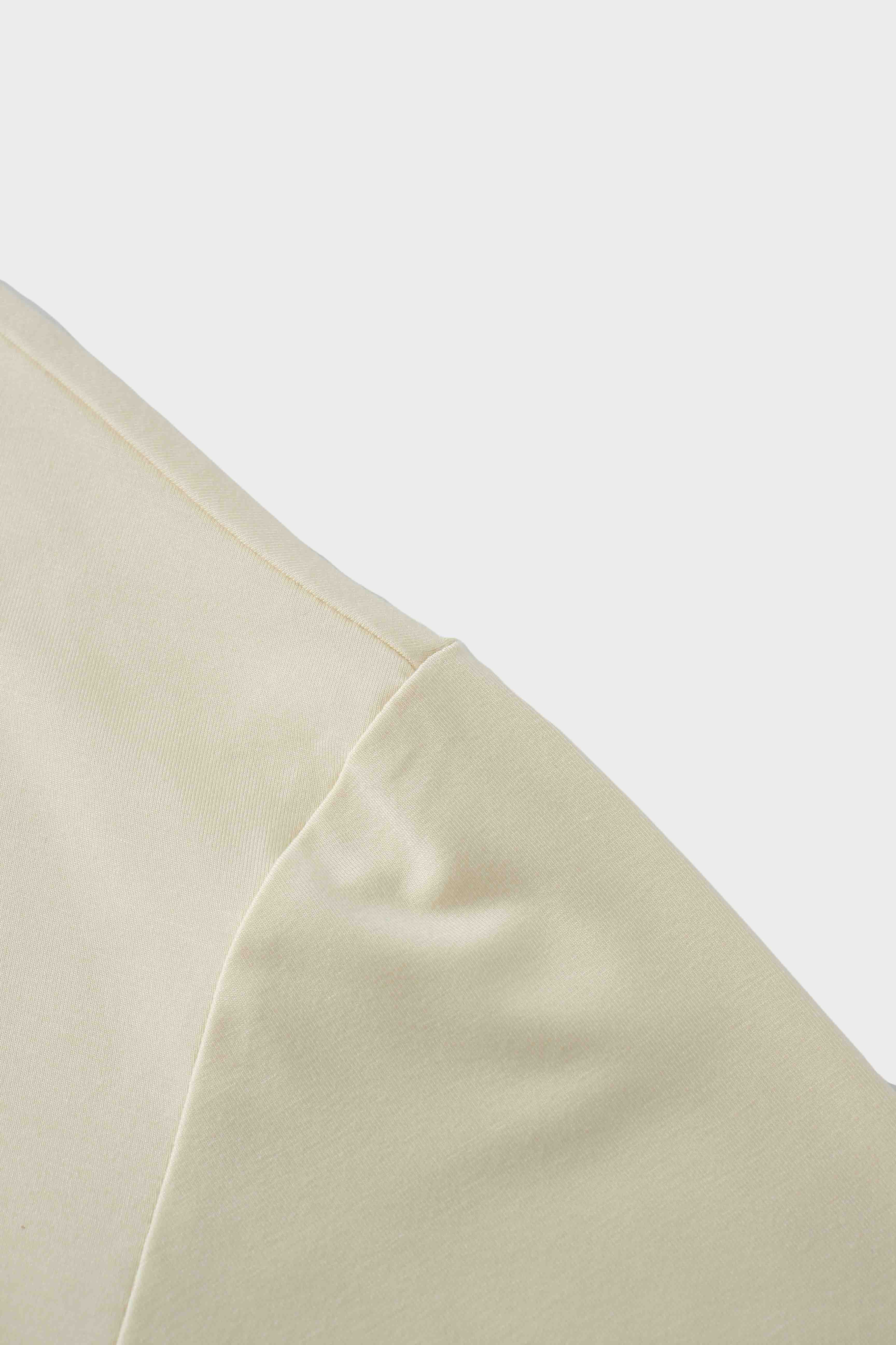 Cropped Tee-Ivory