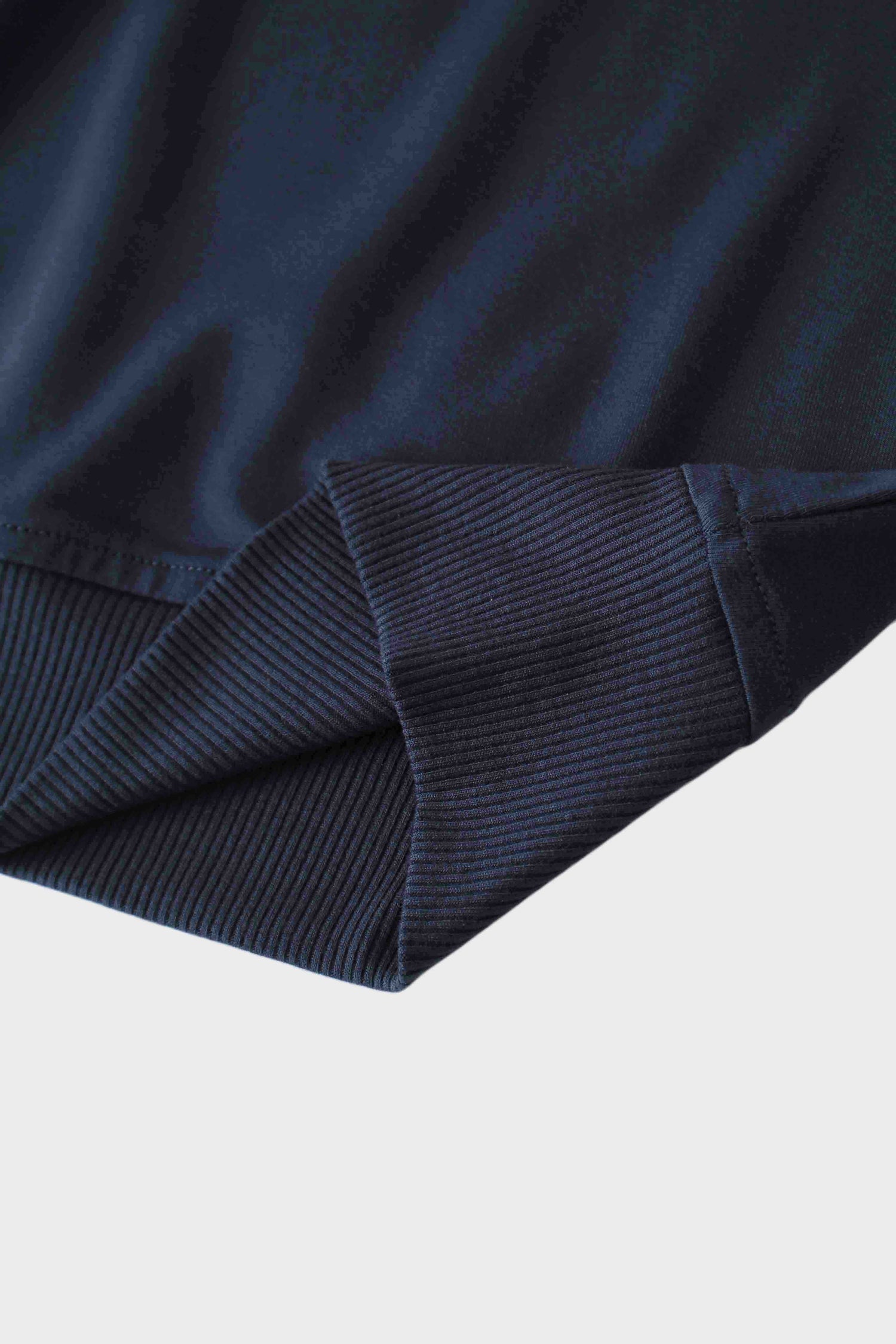 Cropped Tee-Navy