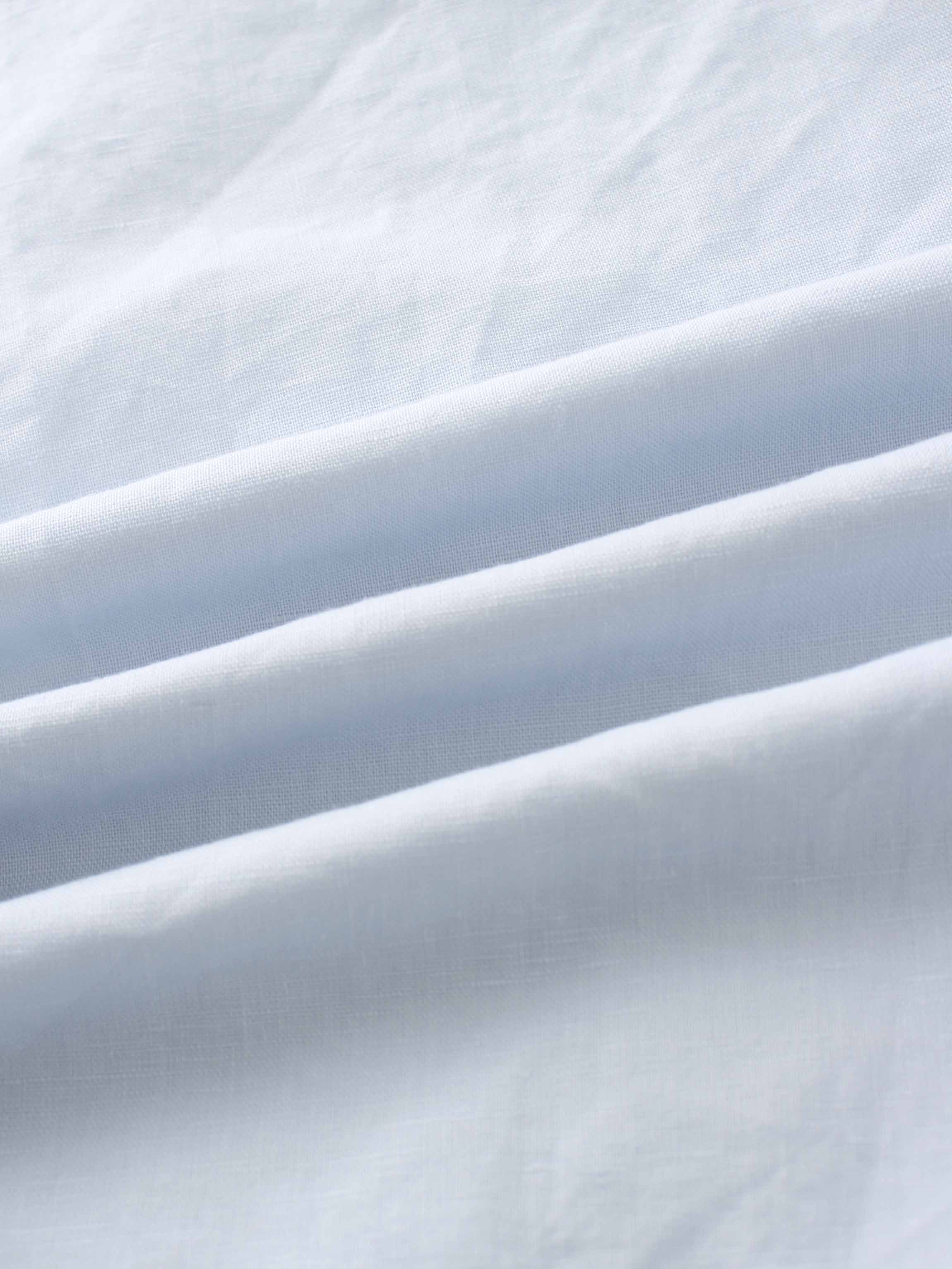 Lace Cutout Skirt-Light Blue