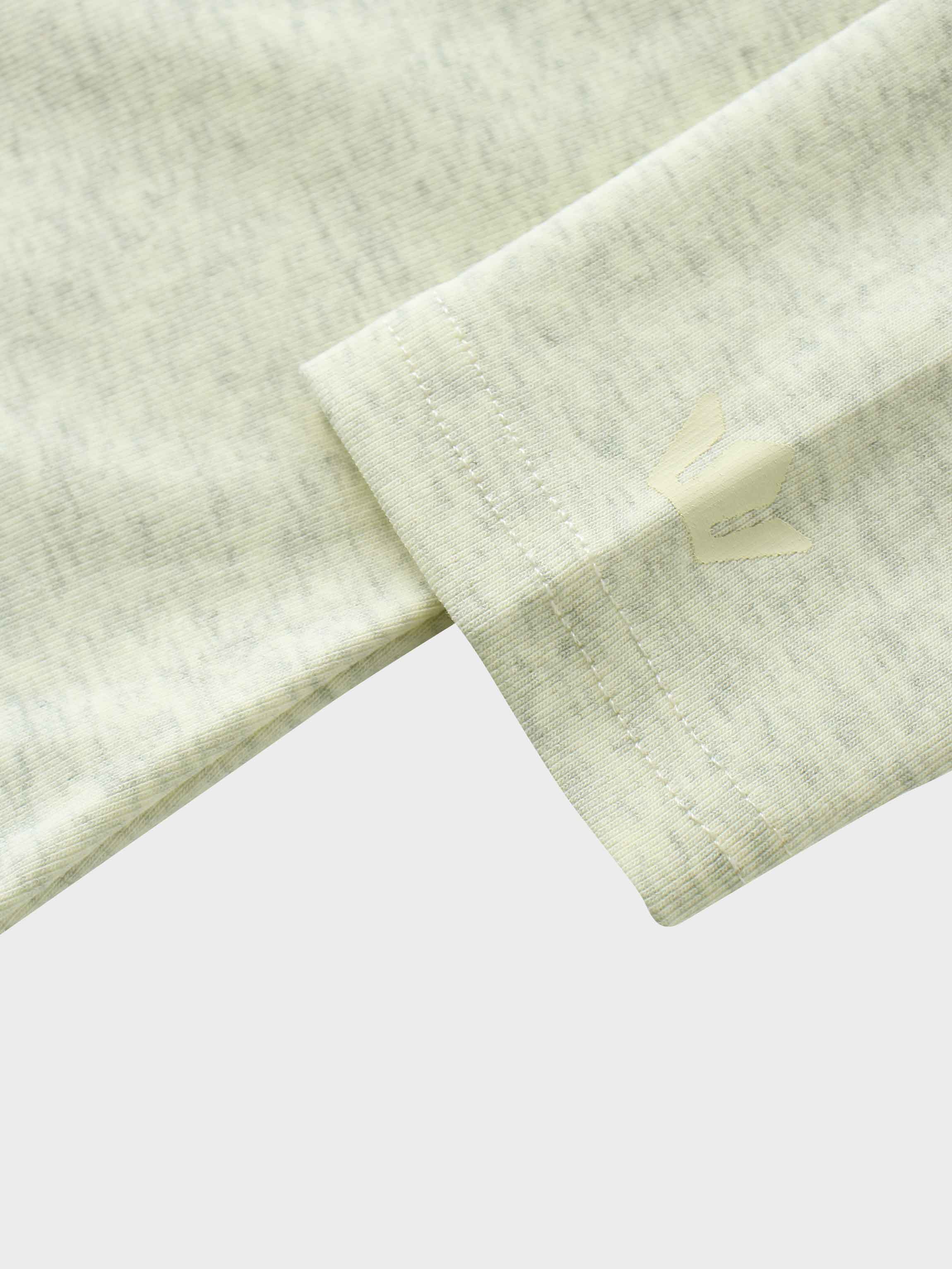 CLASSIC TEE LONG SLEEVE-YELLOW HEATHERED