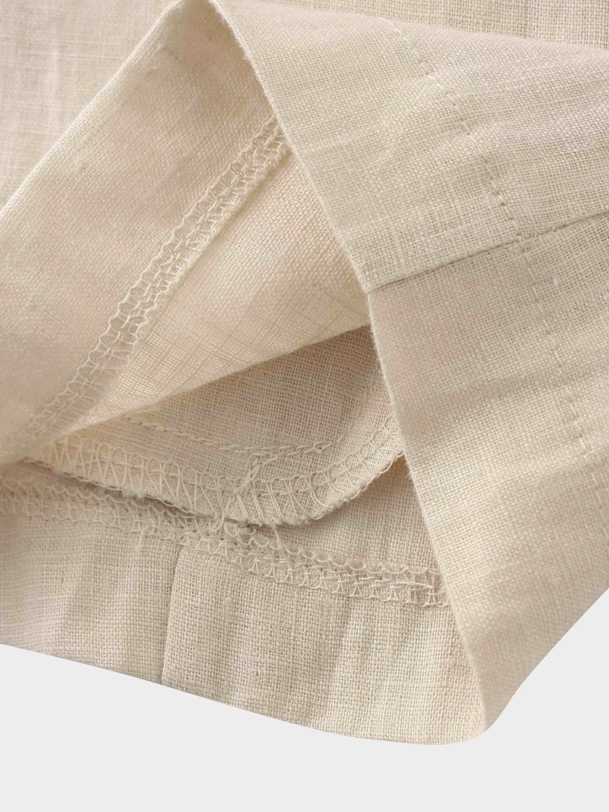Linen Blazer-Ecru