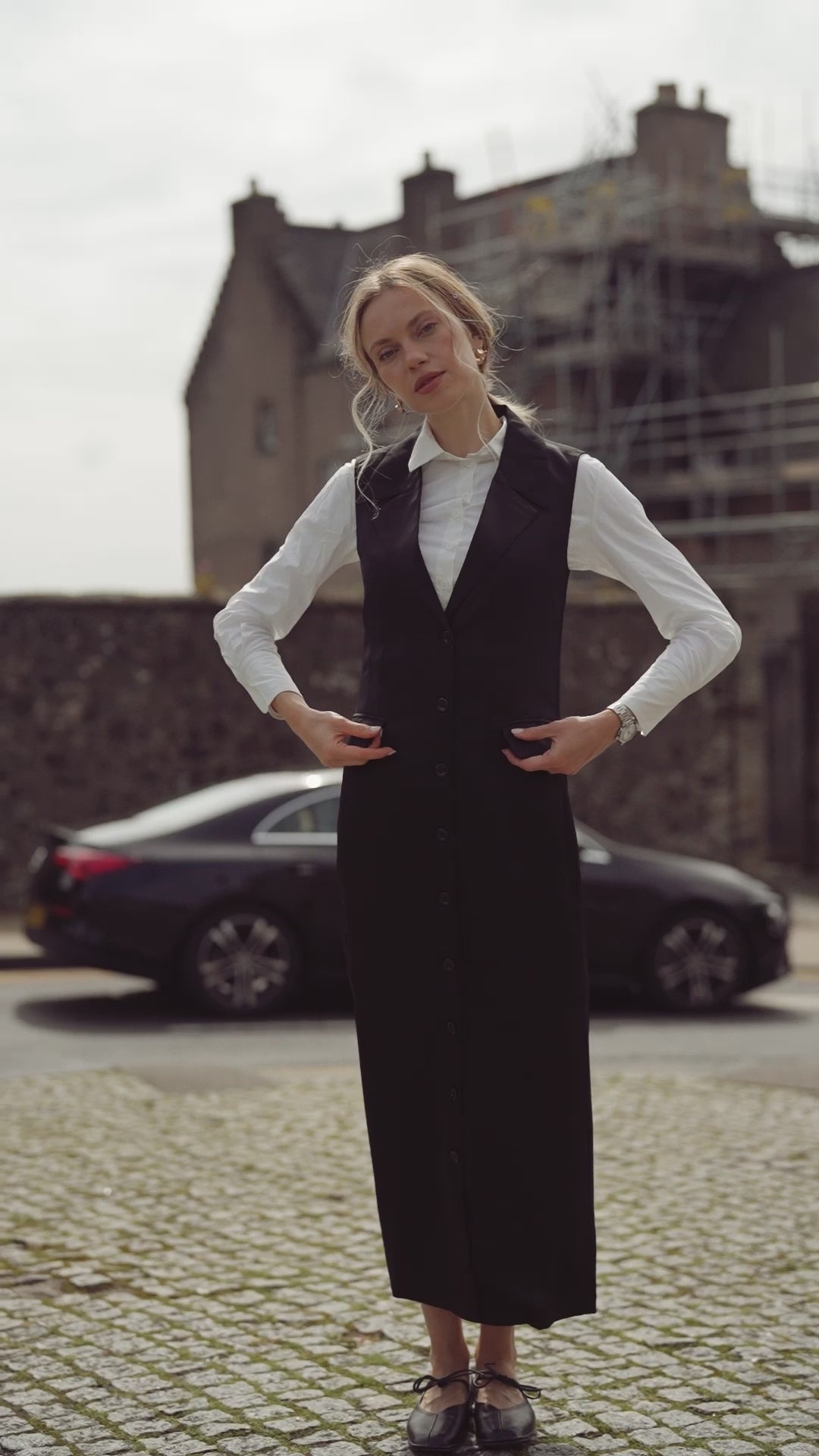 Vest Jumper-Black