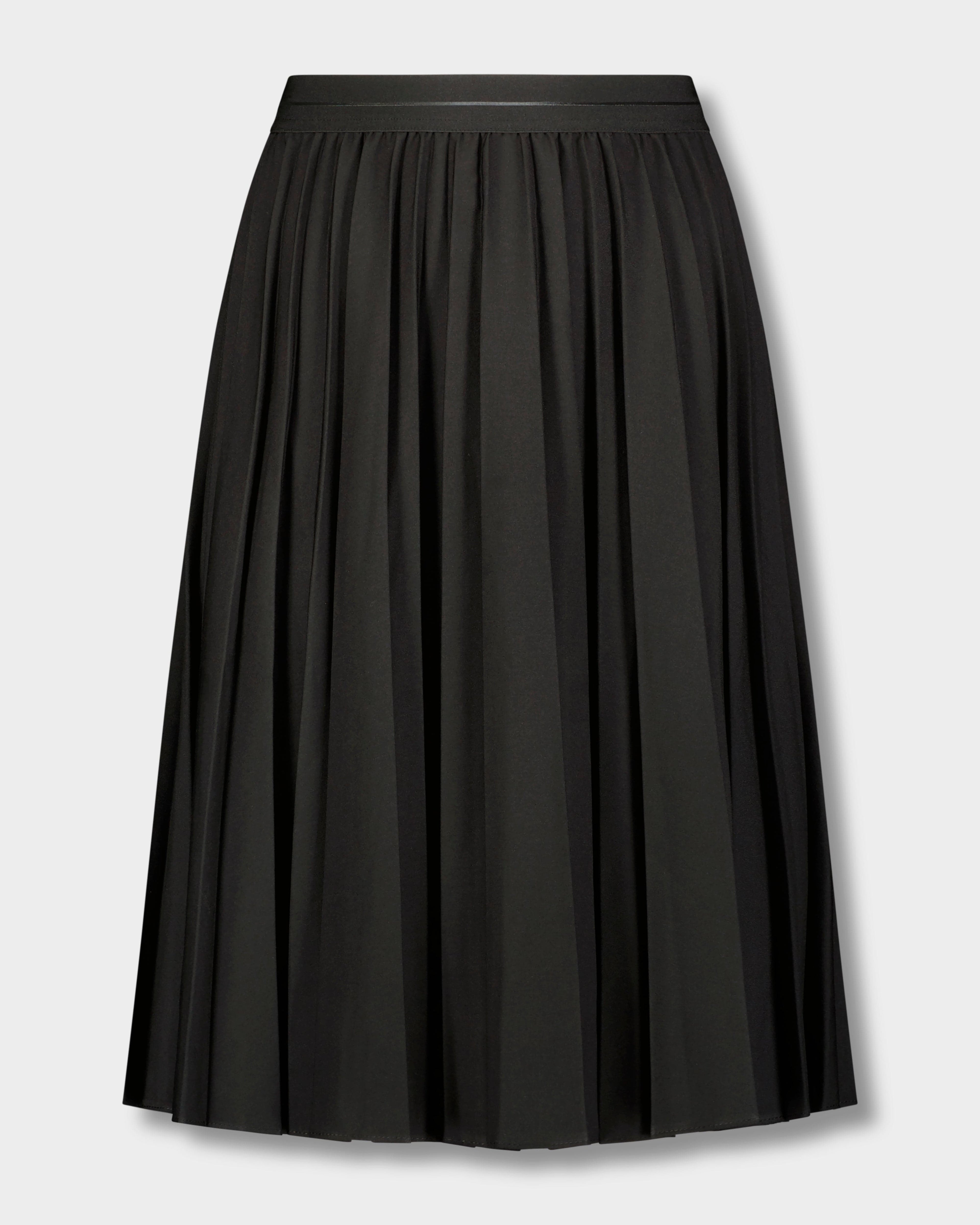 FALDA PLISADA 27"- NEGRO