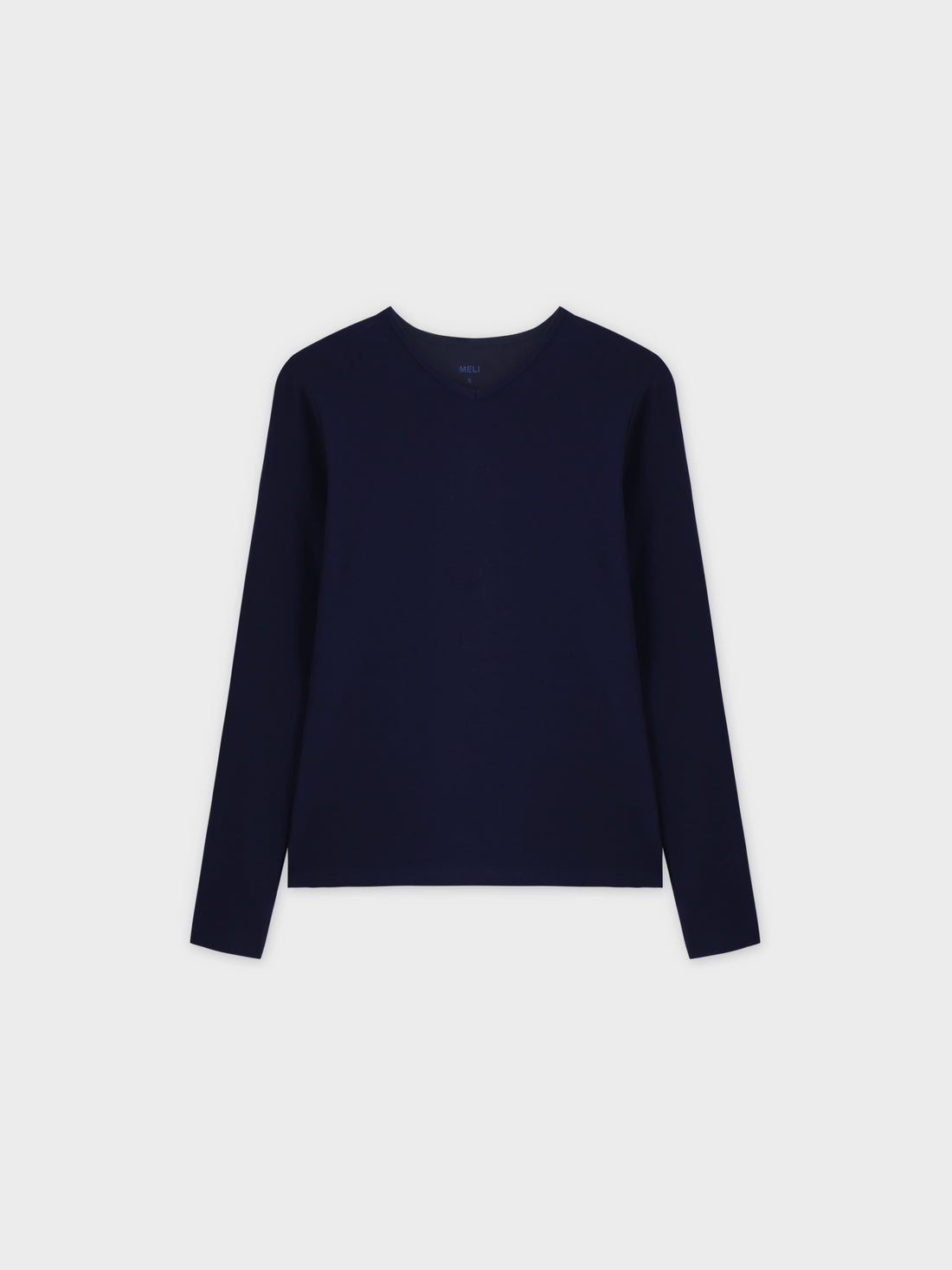 CAMISETA BASIC HIGH V LS-NAVY