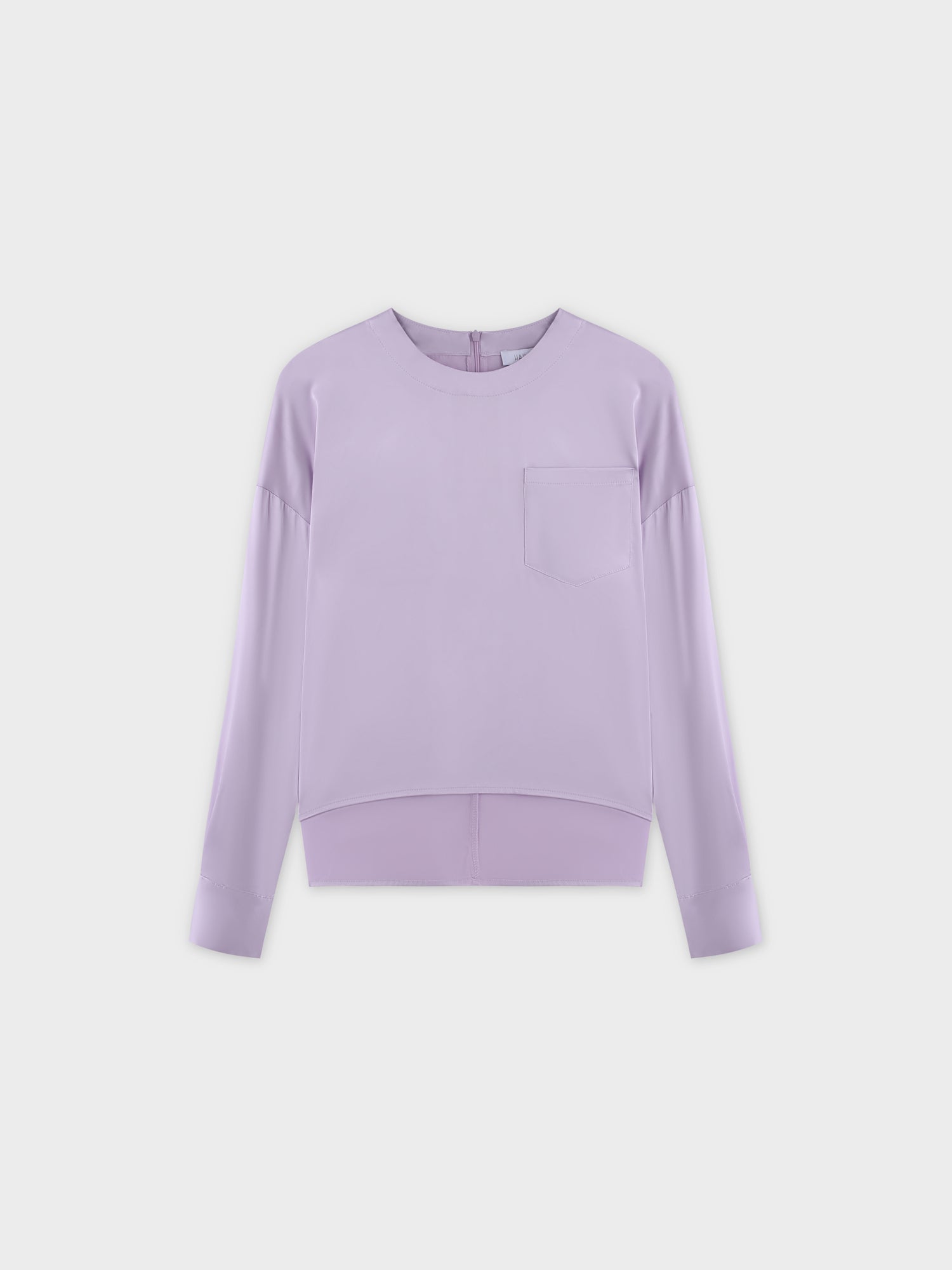 Satin Top-Lavender