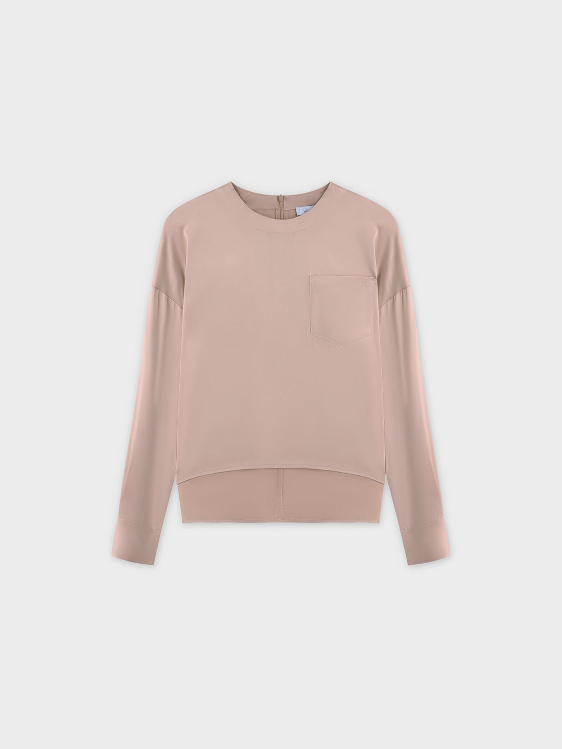 Satin Top-Blush