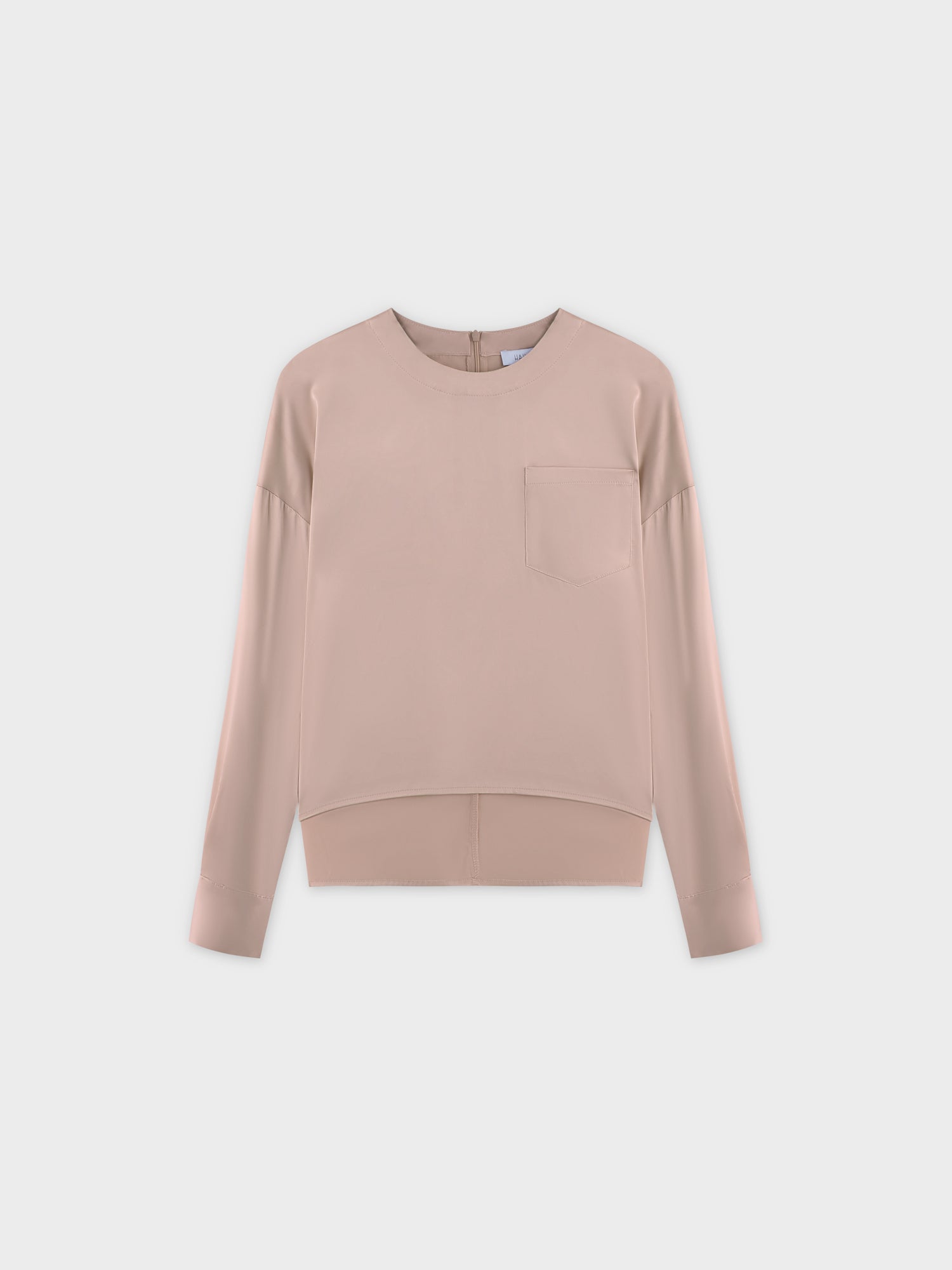 Satin Top-Blush