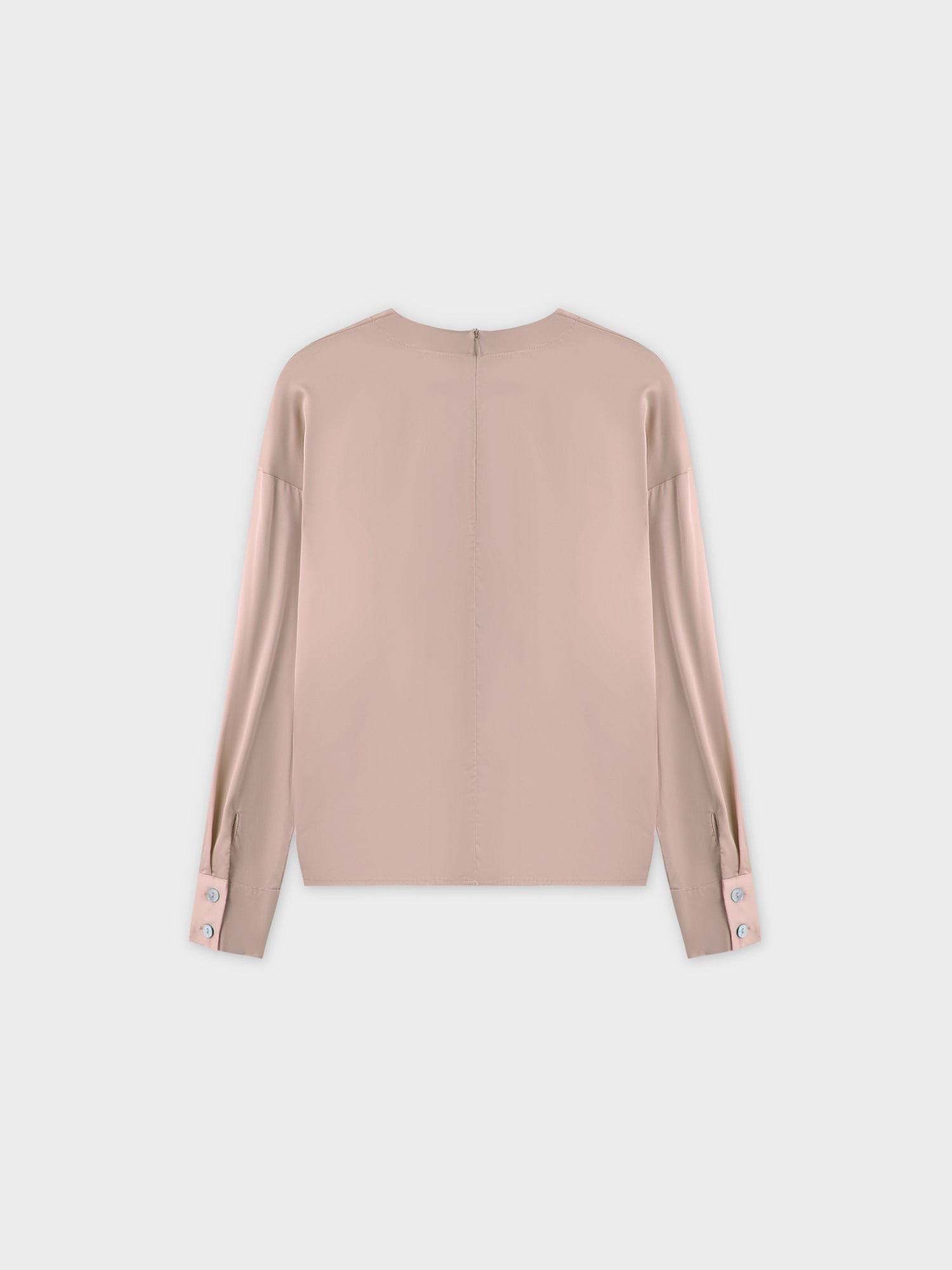 Satin Top-Blush