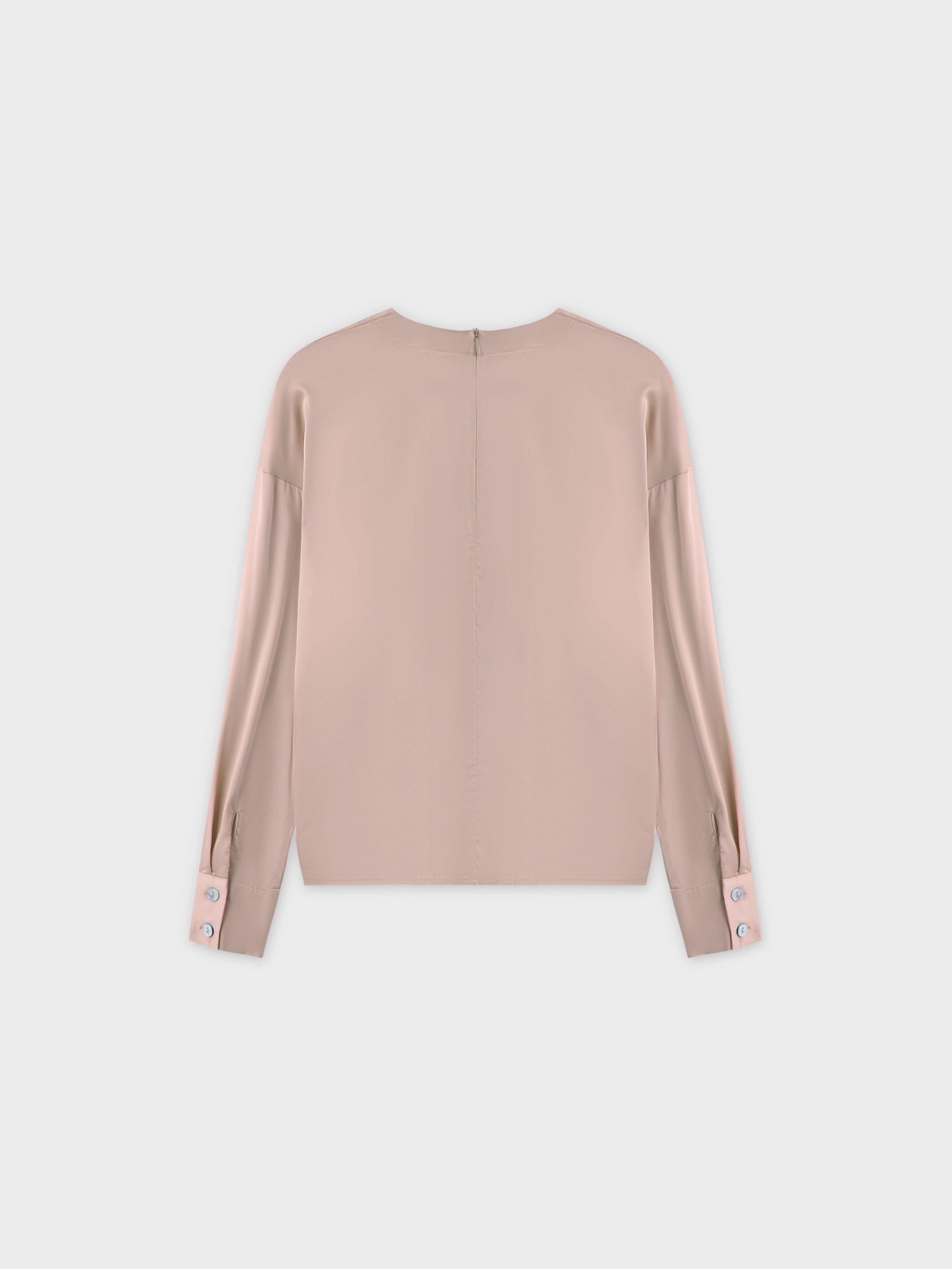 Satin Top-Blush