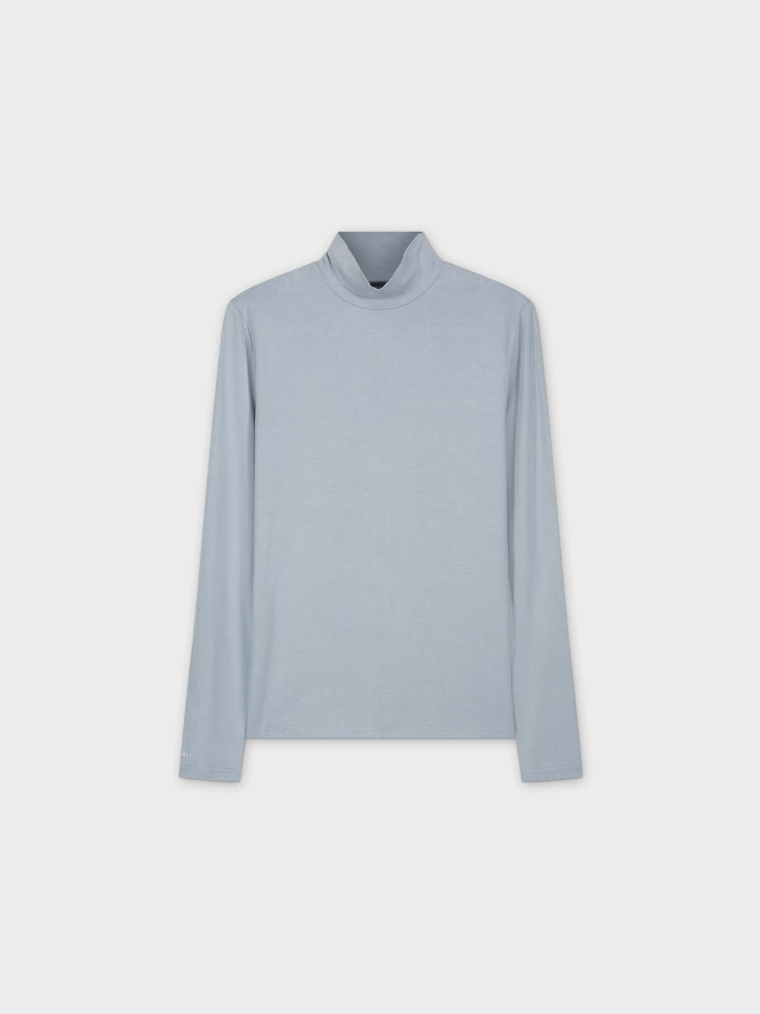 MODAL TURTLENECK LONG SLEEVE-OCEAN BLUE