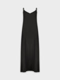 V NECK JUMPER-BLACK