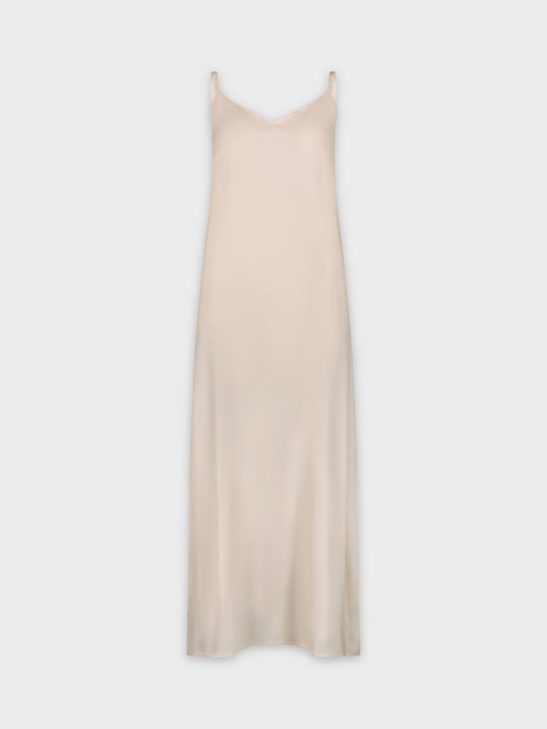 V NECK JUMPER-VANILLA