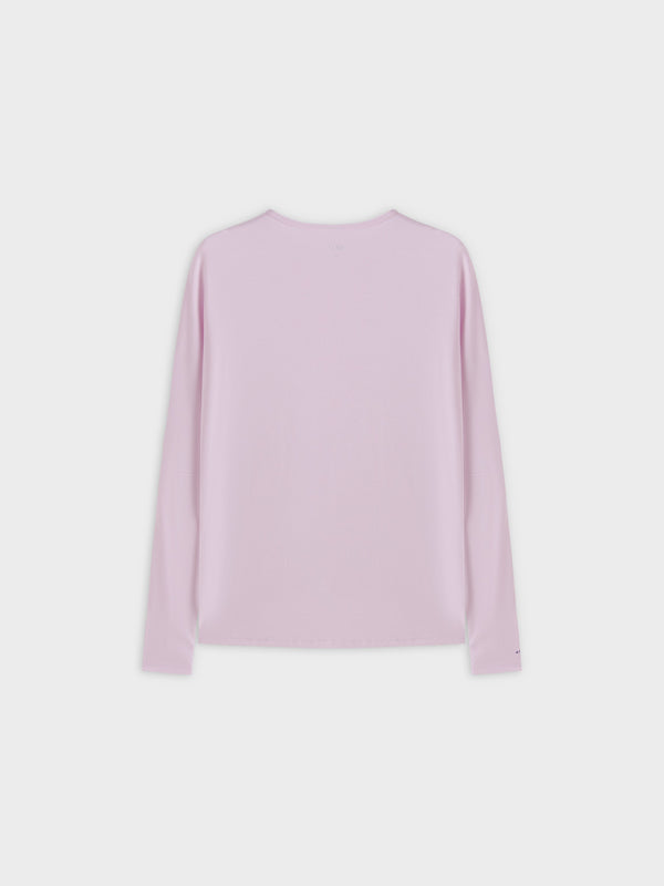 Crew Ribbed Dolman-Lavender