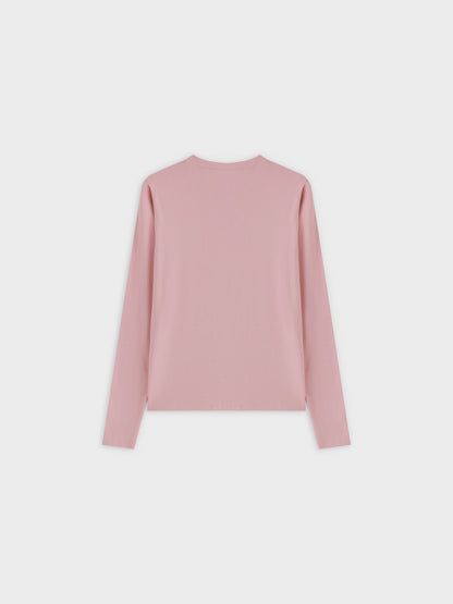 CLASSIC TEE LONG SLEEVE-DUSTY ROSE