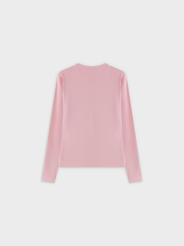 CLASSIC TEE LONG SLEEVE-LIGHT PINK