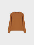 CLASSIC TEE LONG SLEEVE-BROWN