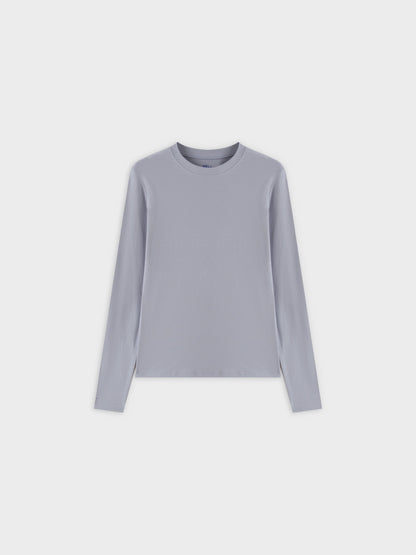 CLASSIC TEE LONG SLEEVE-CLAY