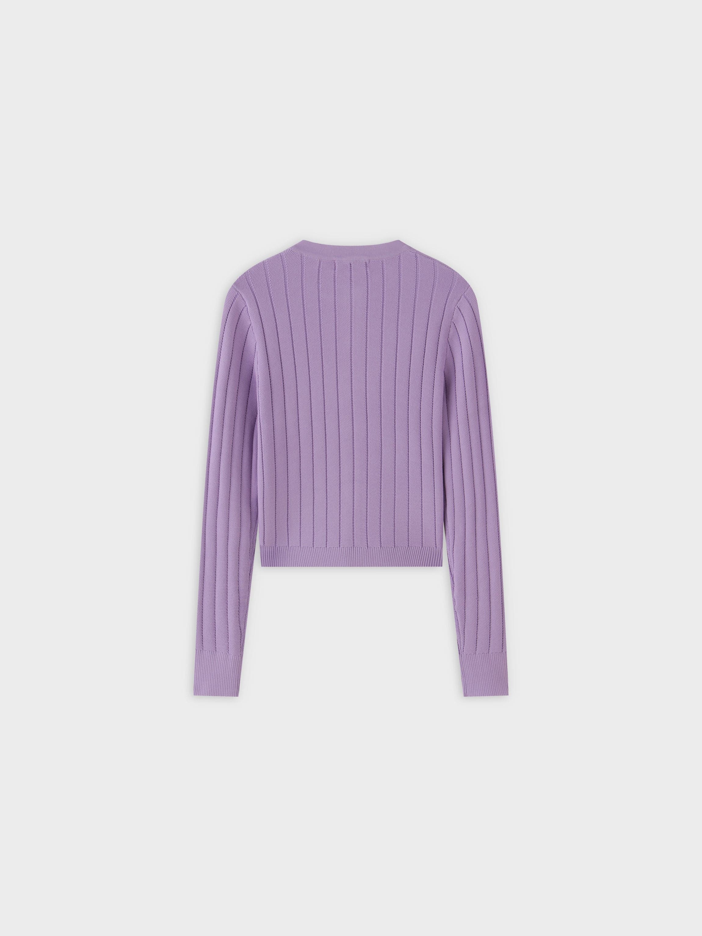 Cropped purple sweater best sale