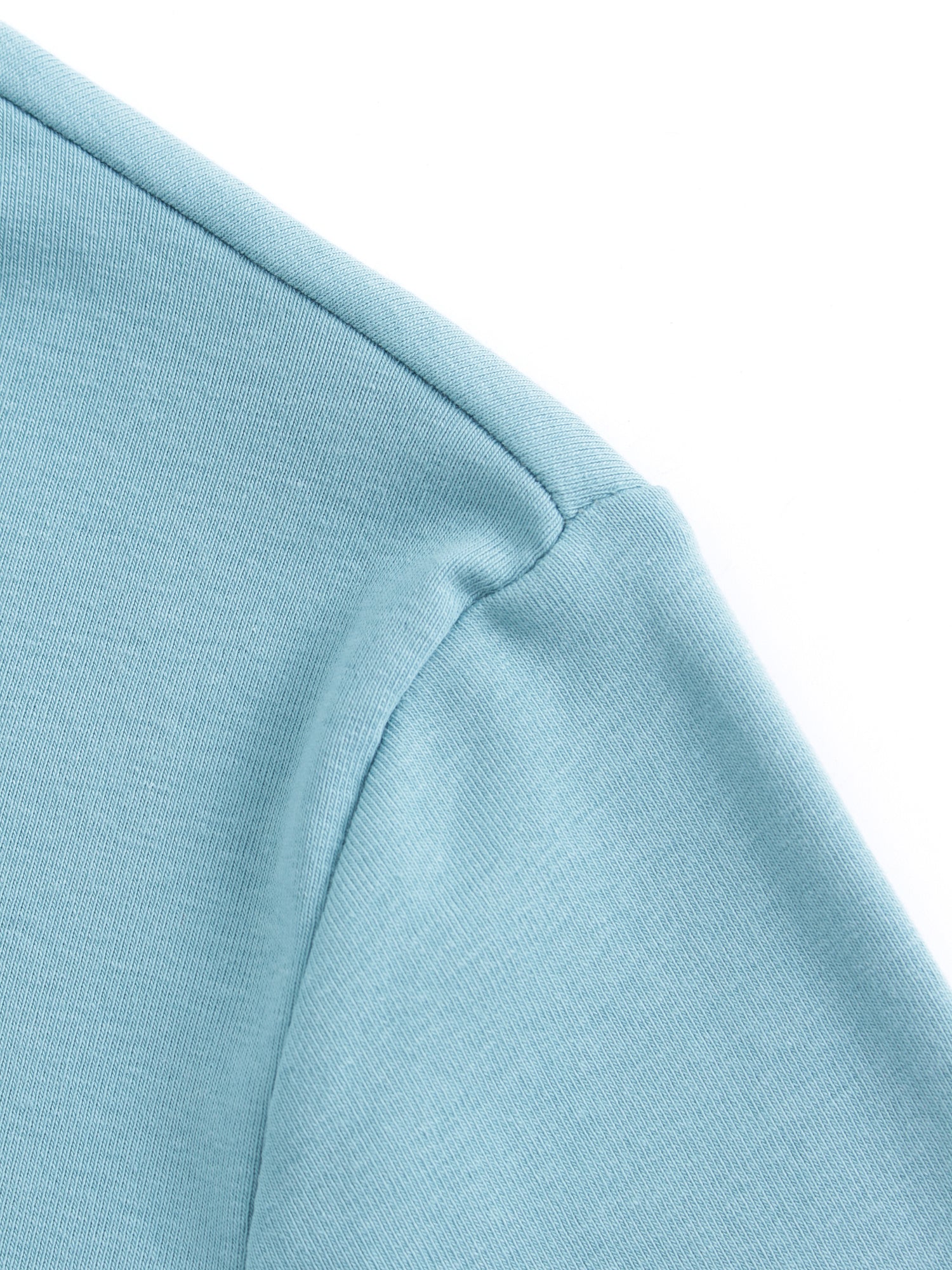 V Bottom T-Shirt-Teal