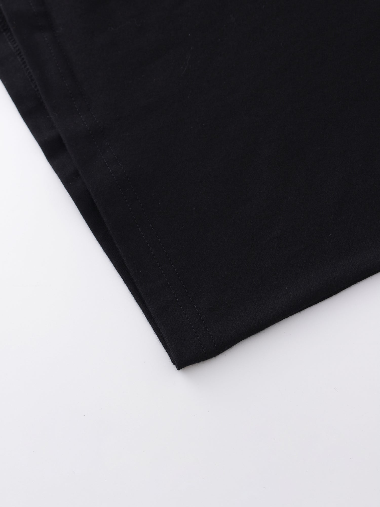 Pocket Tab Tee-Black/White