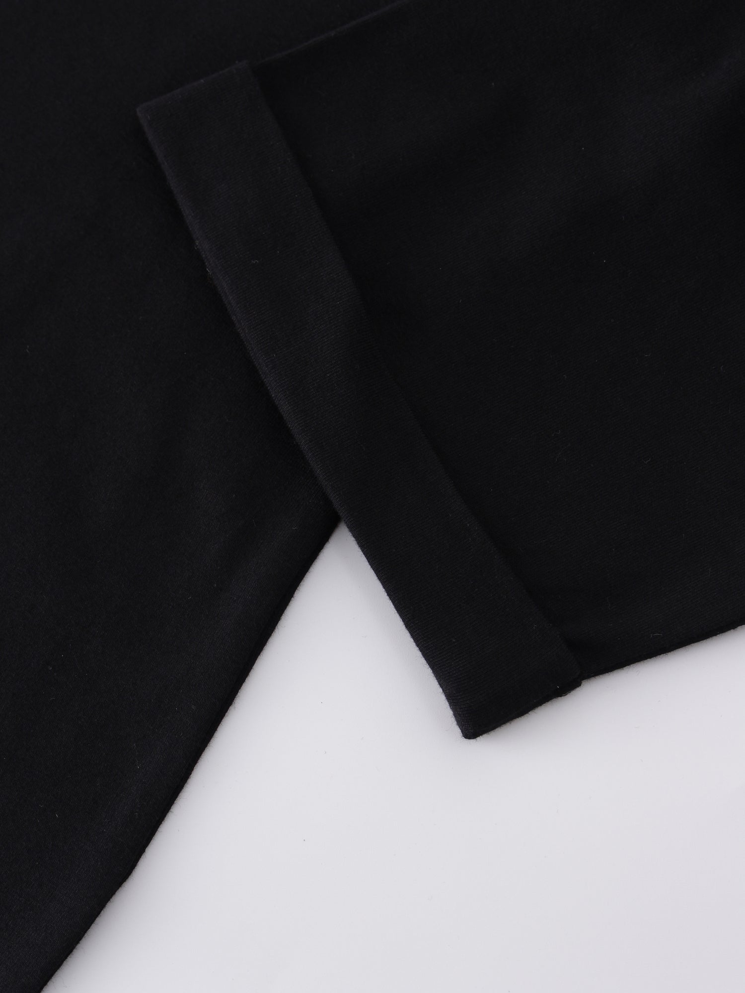 Pocket Tab Tee-Black/White