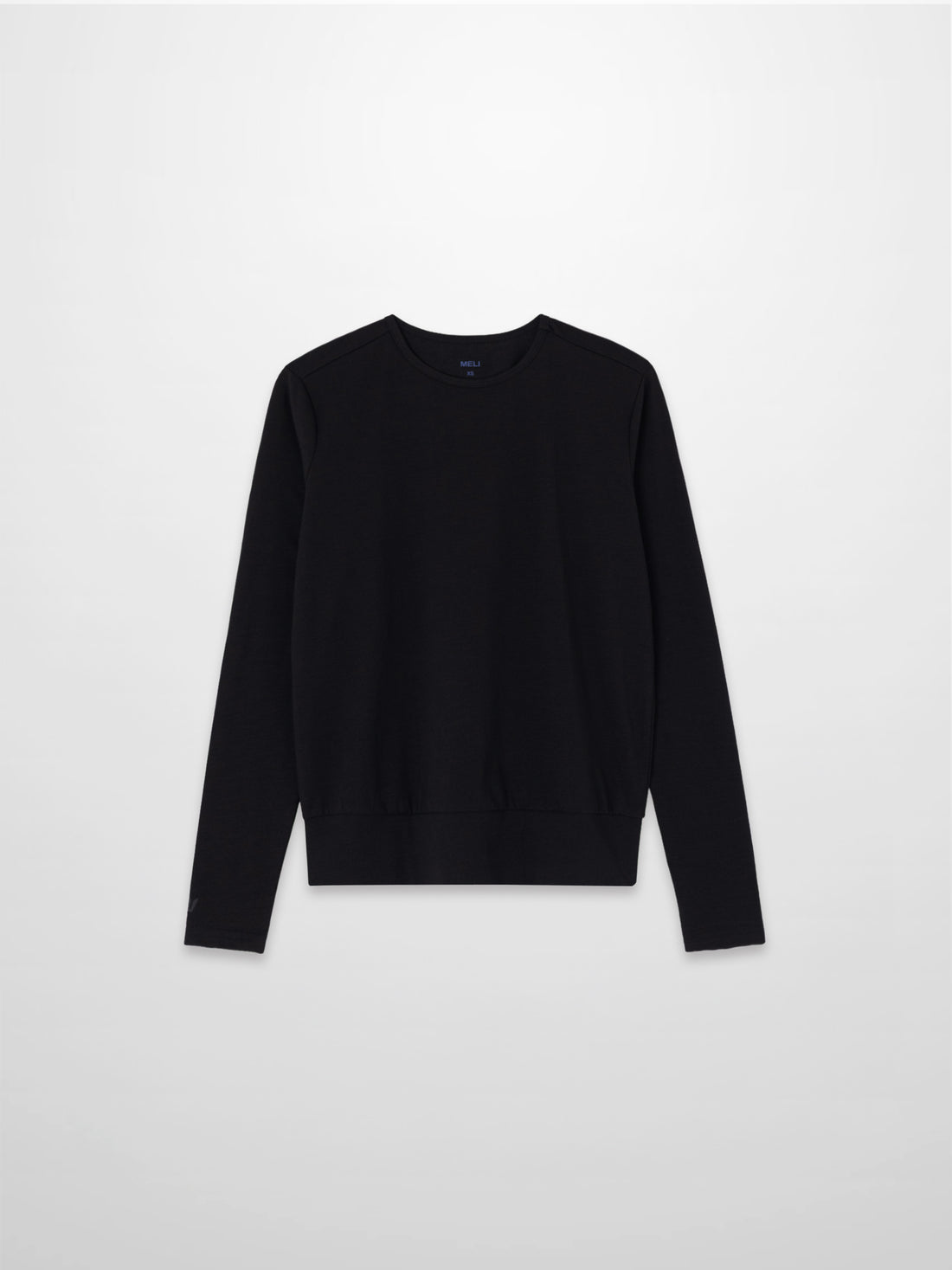 Crew Bomber Tee-Black