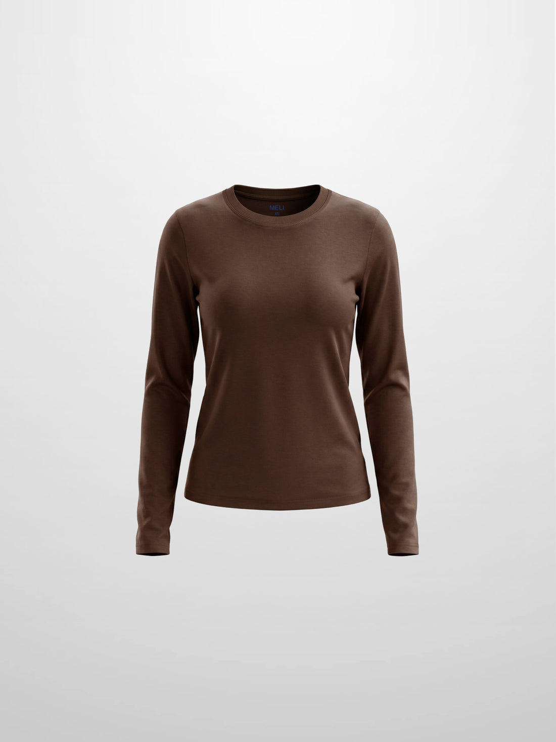 CLASSIC TEE LONG SLEEVE-DARK BROWN
