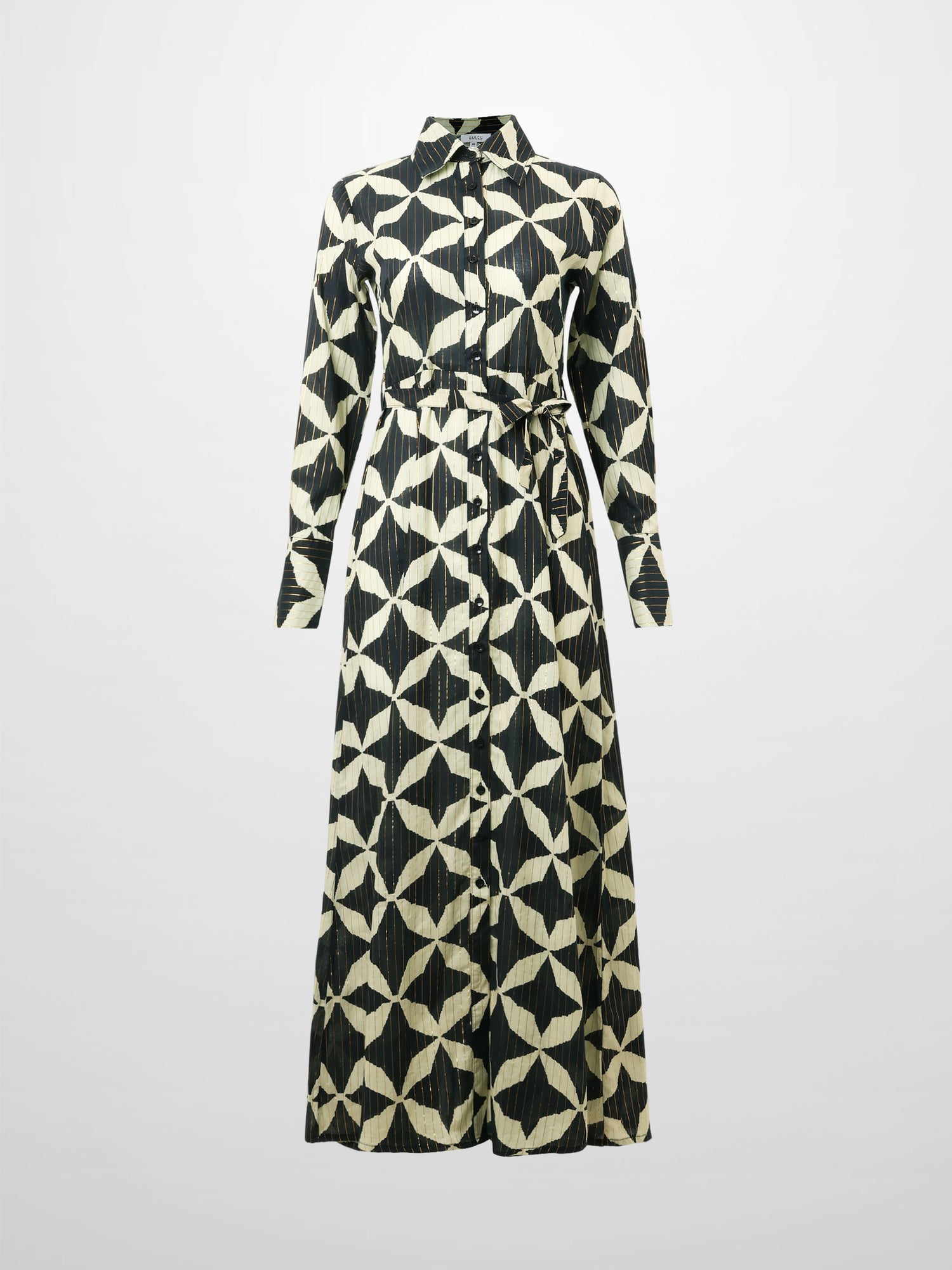 Lightweight Shirtdress-Floral