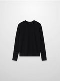 Ribbed High V Bomber-Black