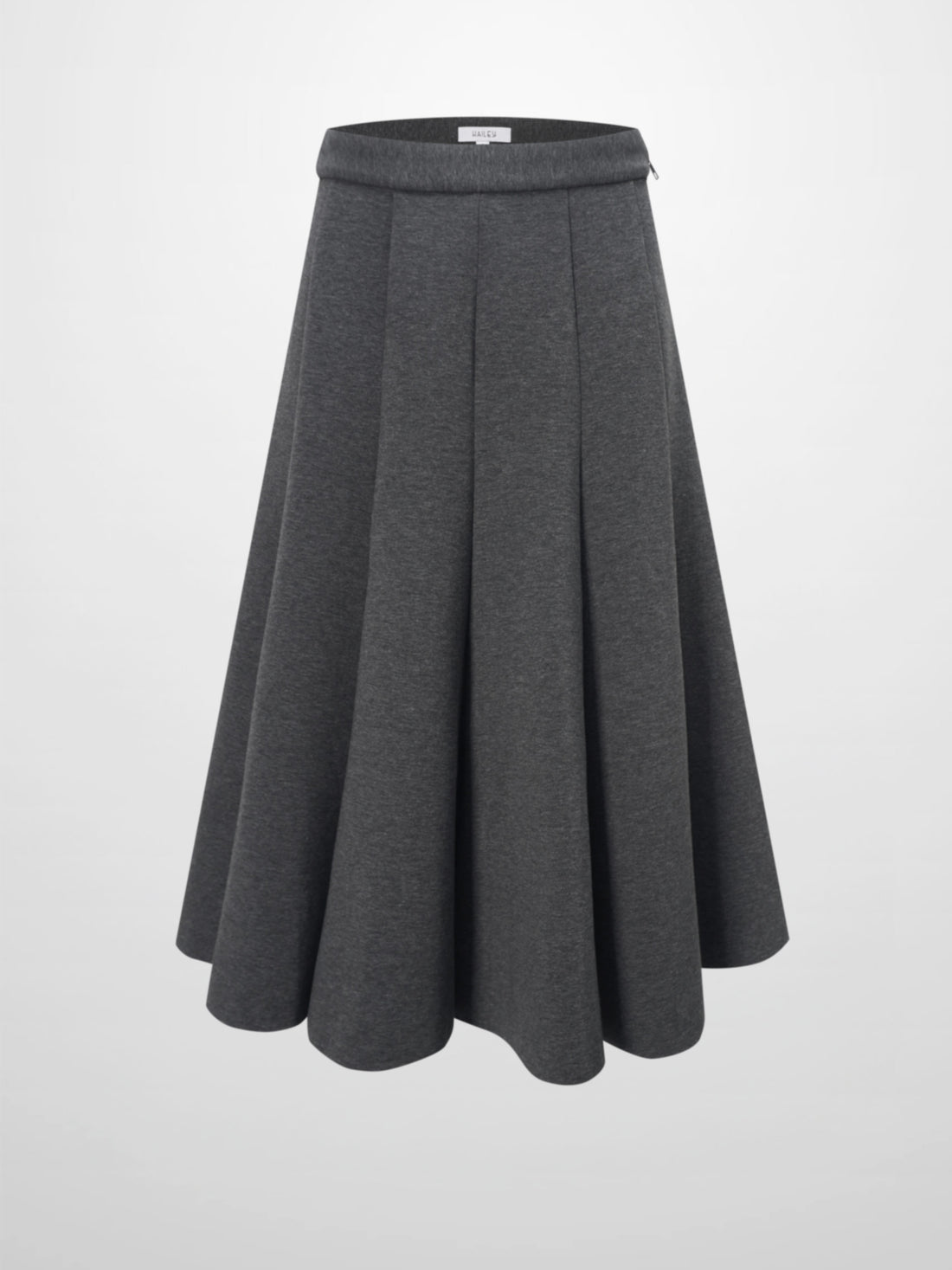 Short Flare Skirt 24&quot;-Grey
