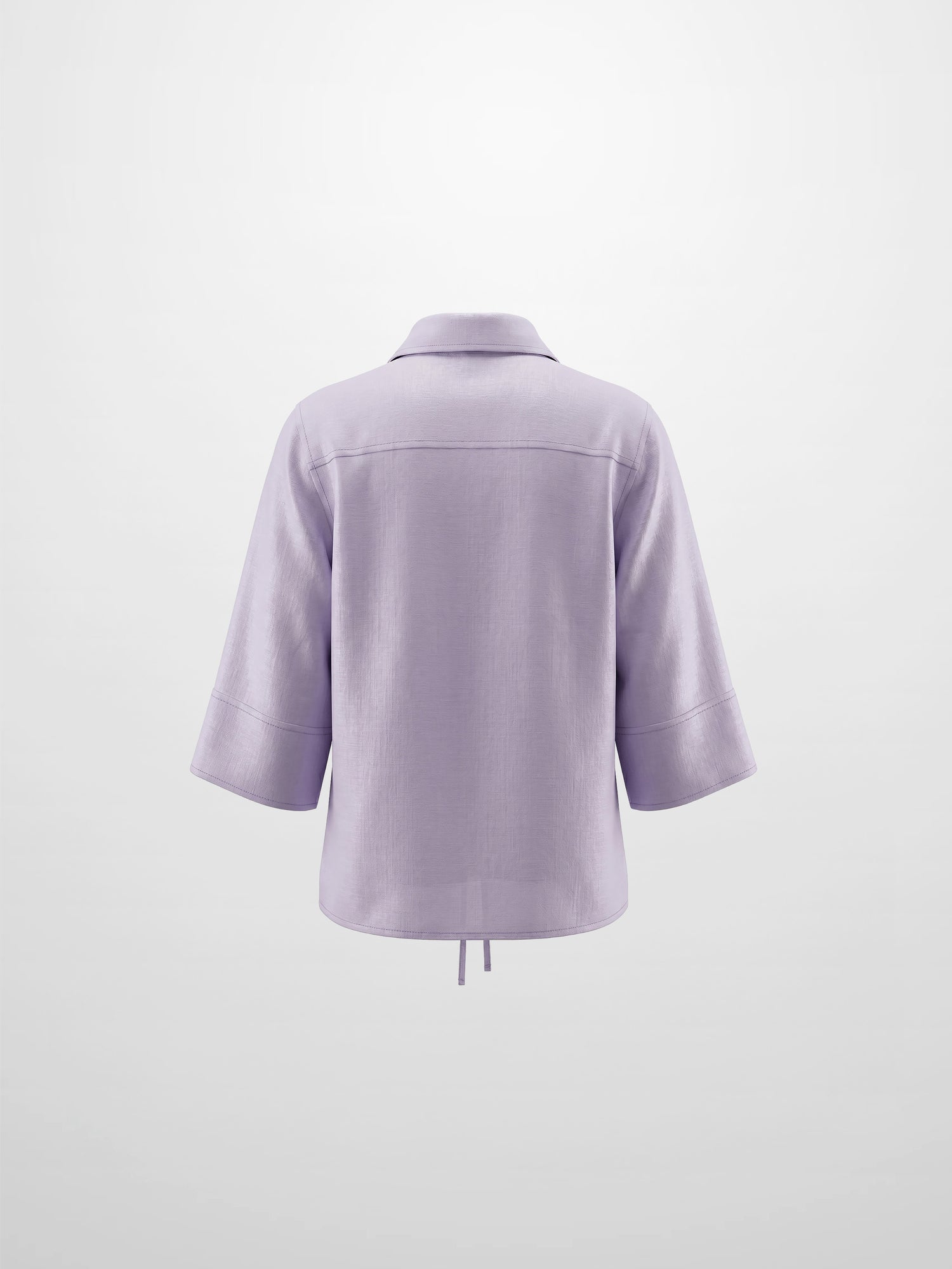 Tie Back Blouse-Lavender