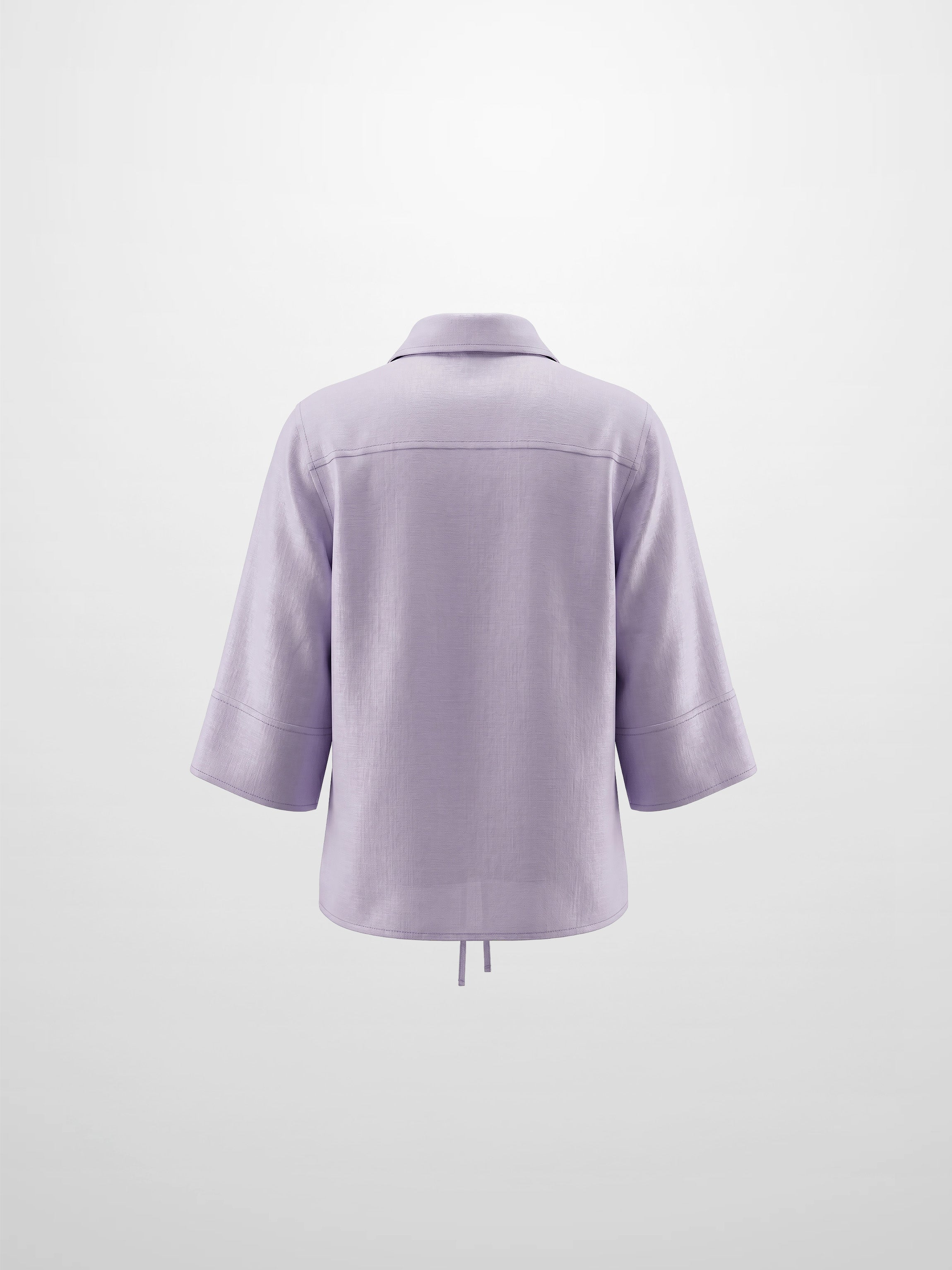 Tie Back Blouse-Lavender