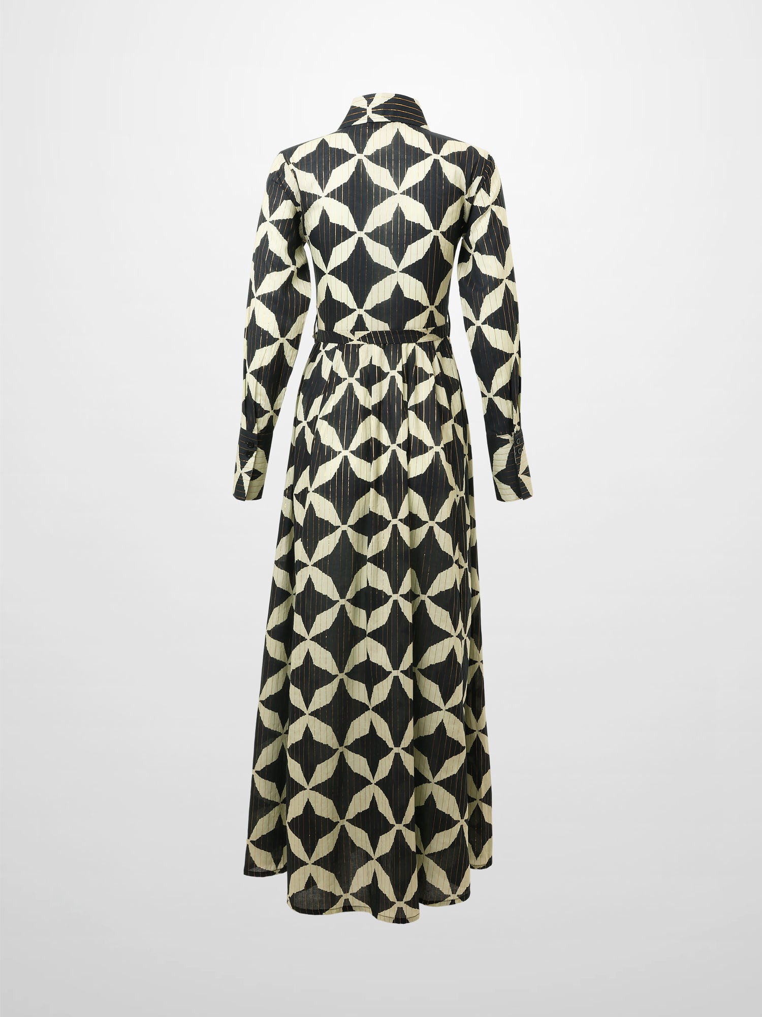 Lightweight Shirtdress-Floral