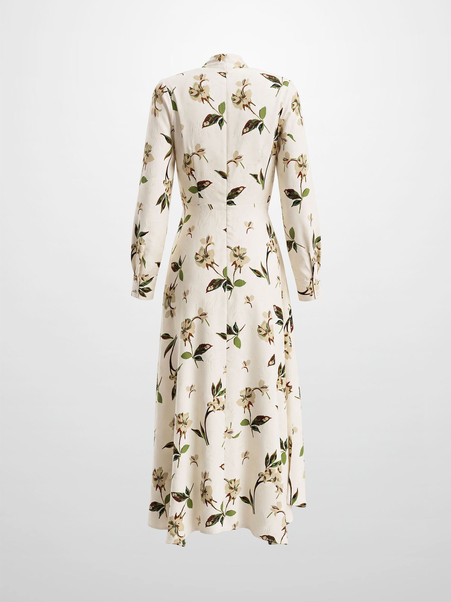 Katie Dress - Cream Floral