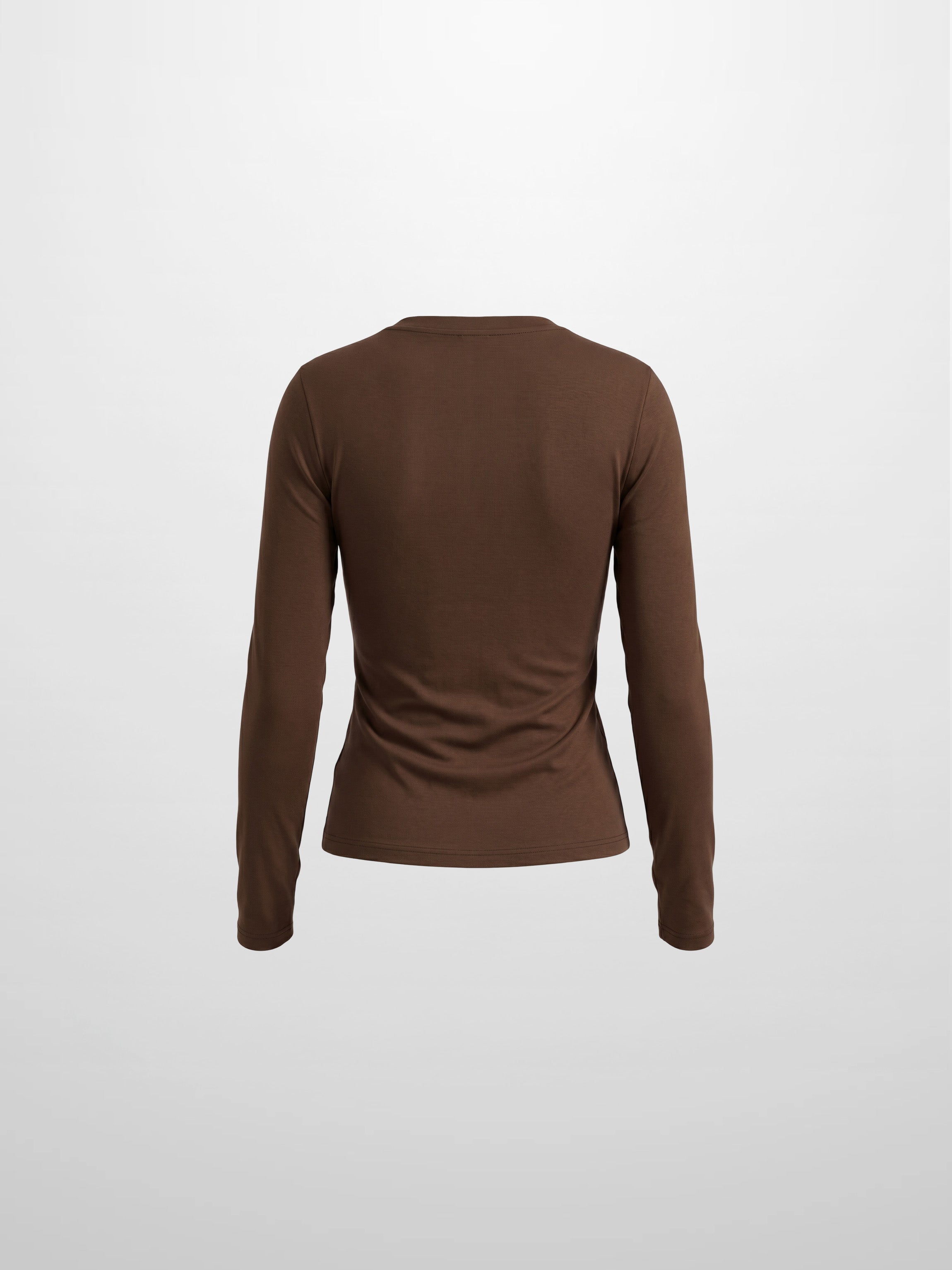 CLASSIC TEE LONG SLEEVE-DARK BROWN