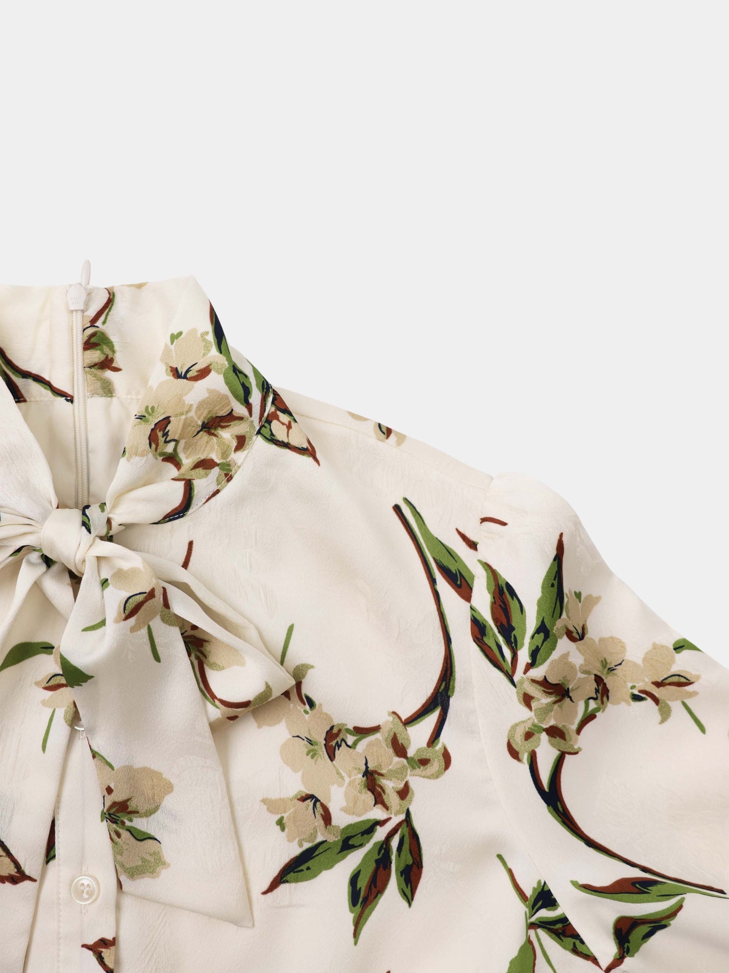 Katie Dress - Cream Floral