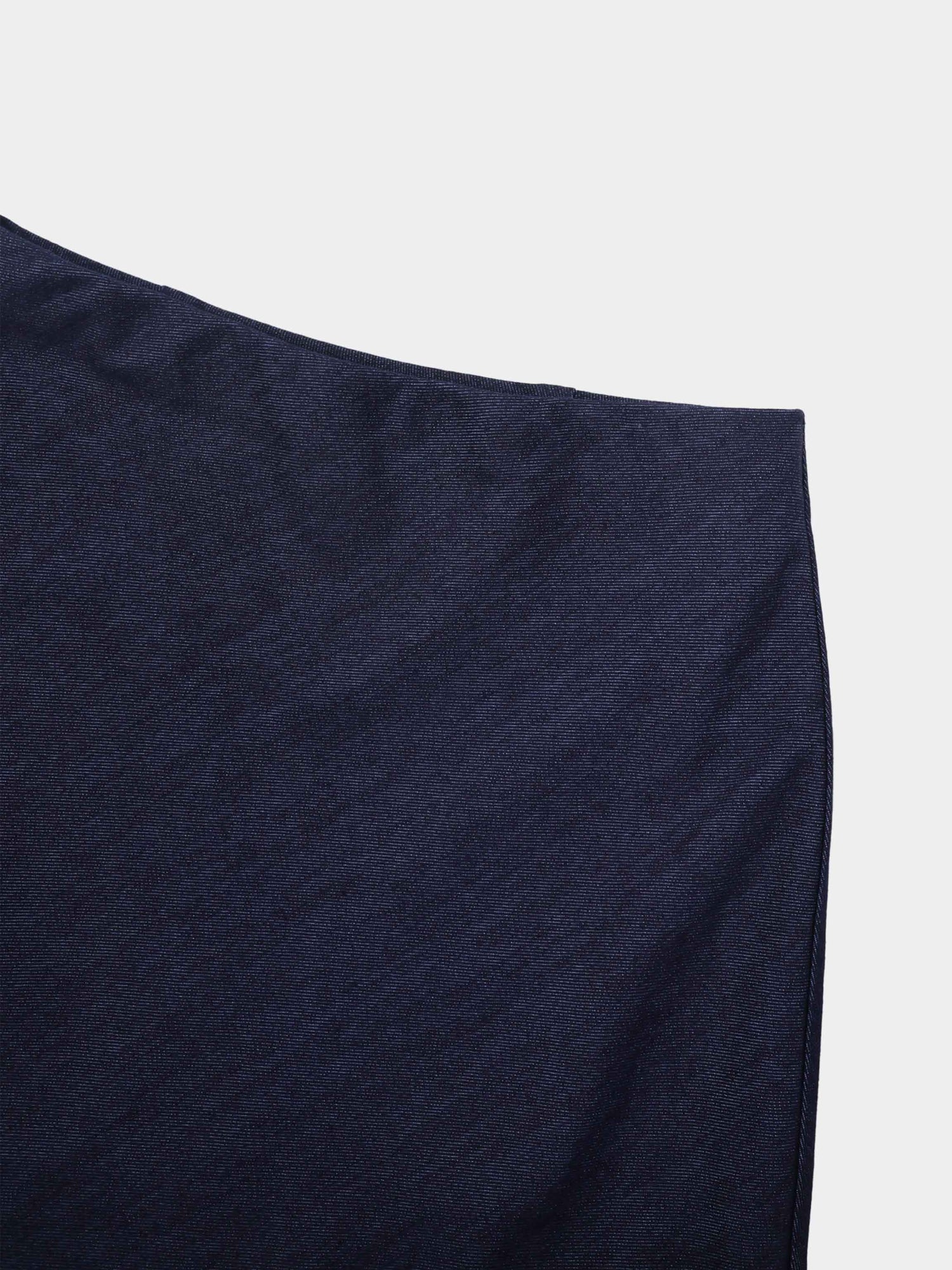 Classic Denim Skirt 37"-Dark Blue