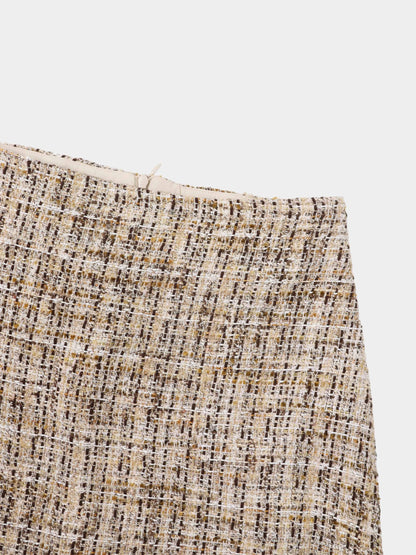 Aline High Low Skirt - Brown