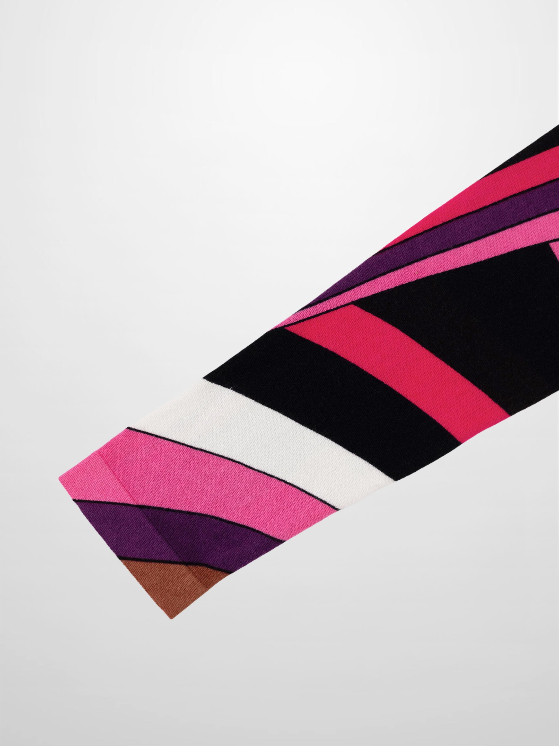 Mock Neck Sweater-Pink Swirl
