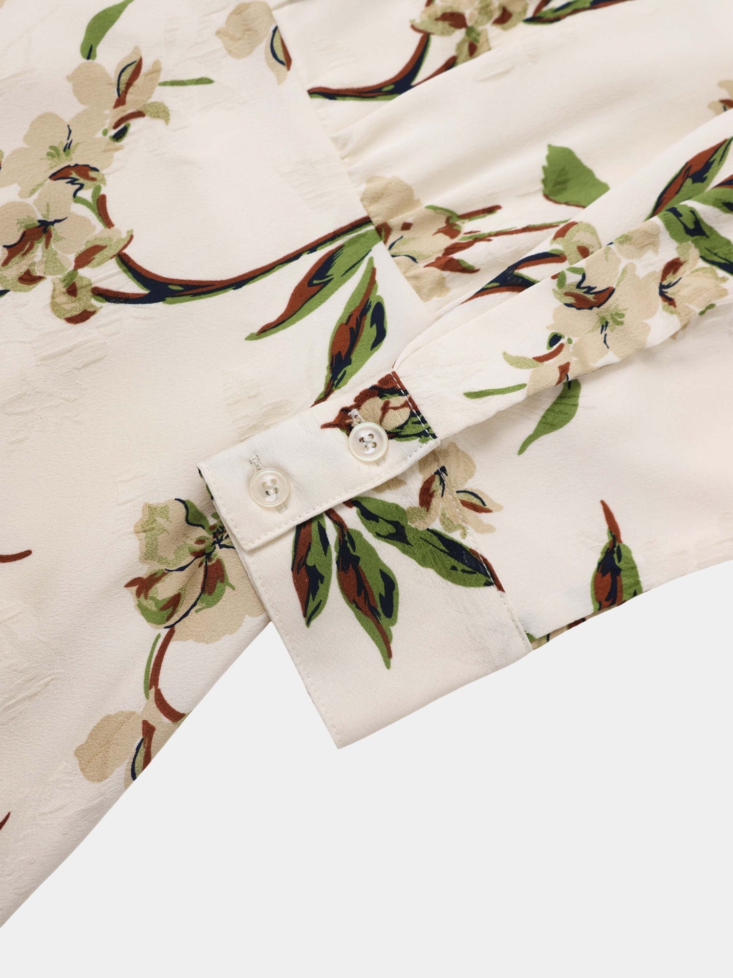 Katie Dress - Cream Floral
