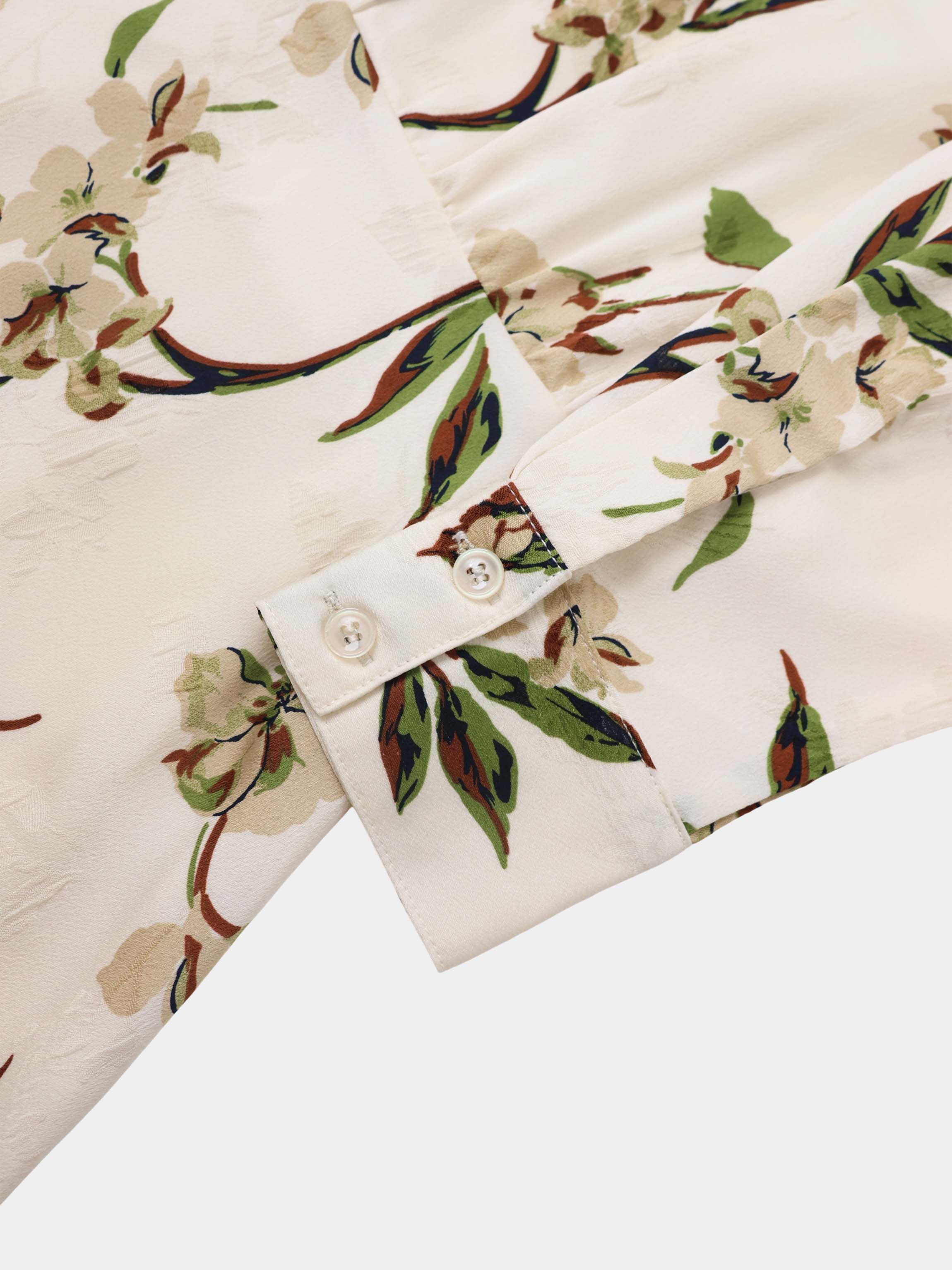 Katie Dress - Cream Floral