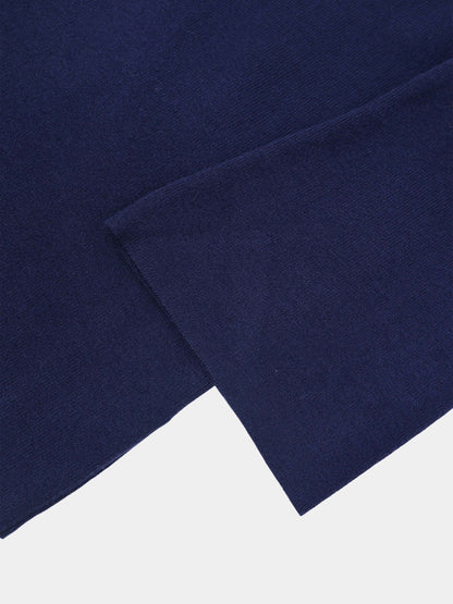 Bell Sleeve Polo-Navy/White