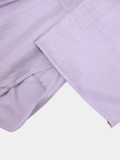 Tie Back Blouse-Lavender