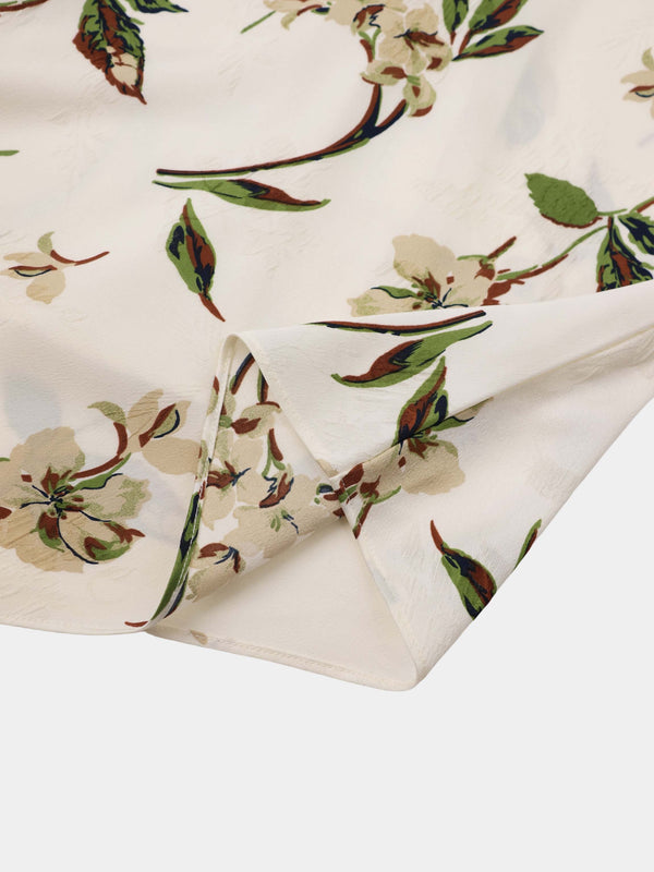 Katie Dress - Cream Floral