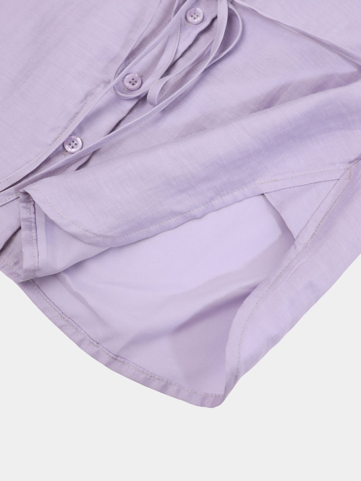 Tie Back Blouse-Lavender
