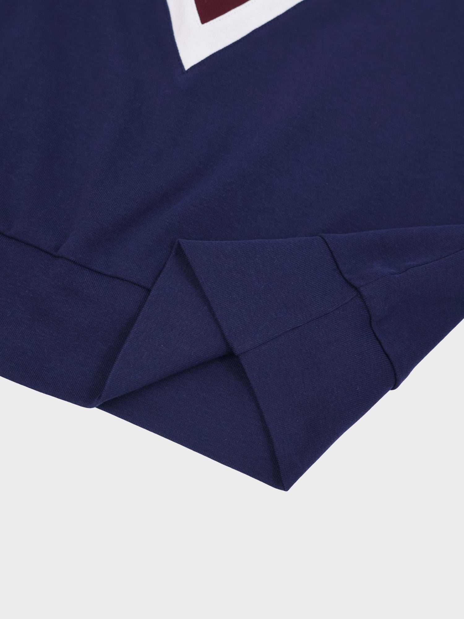 Varsity Bomber-Navy/Burgundy