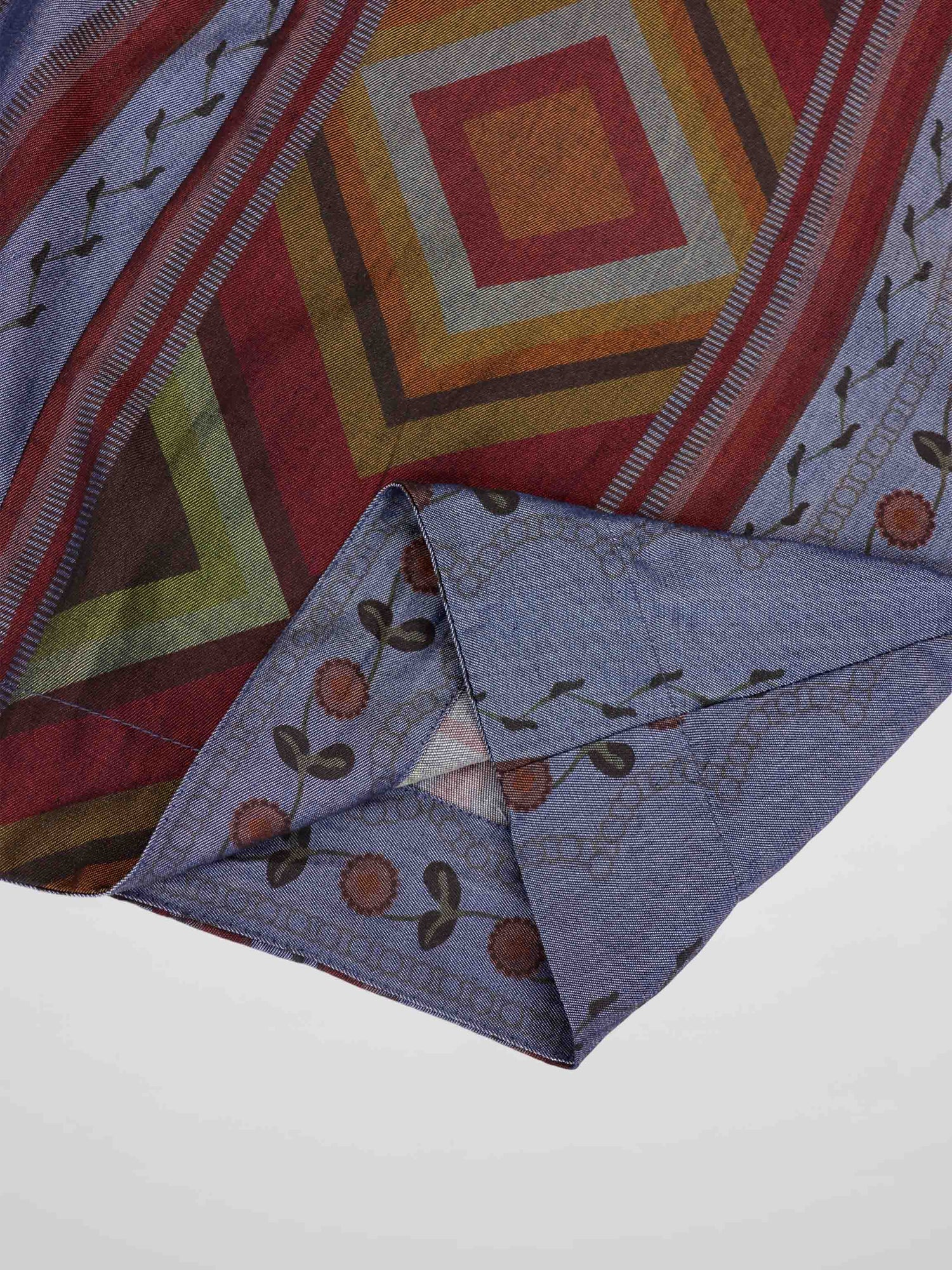 Tencel Printed Shirtdress-Aztec