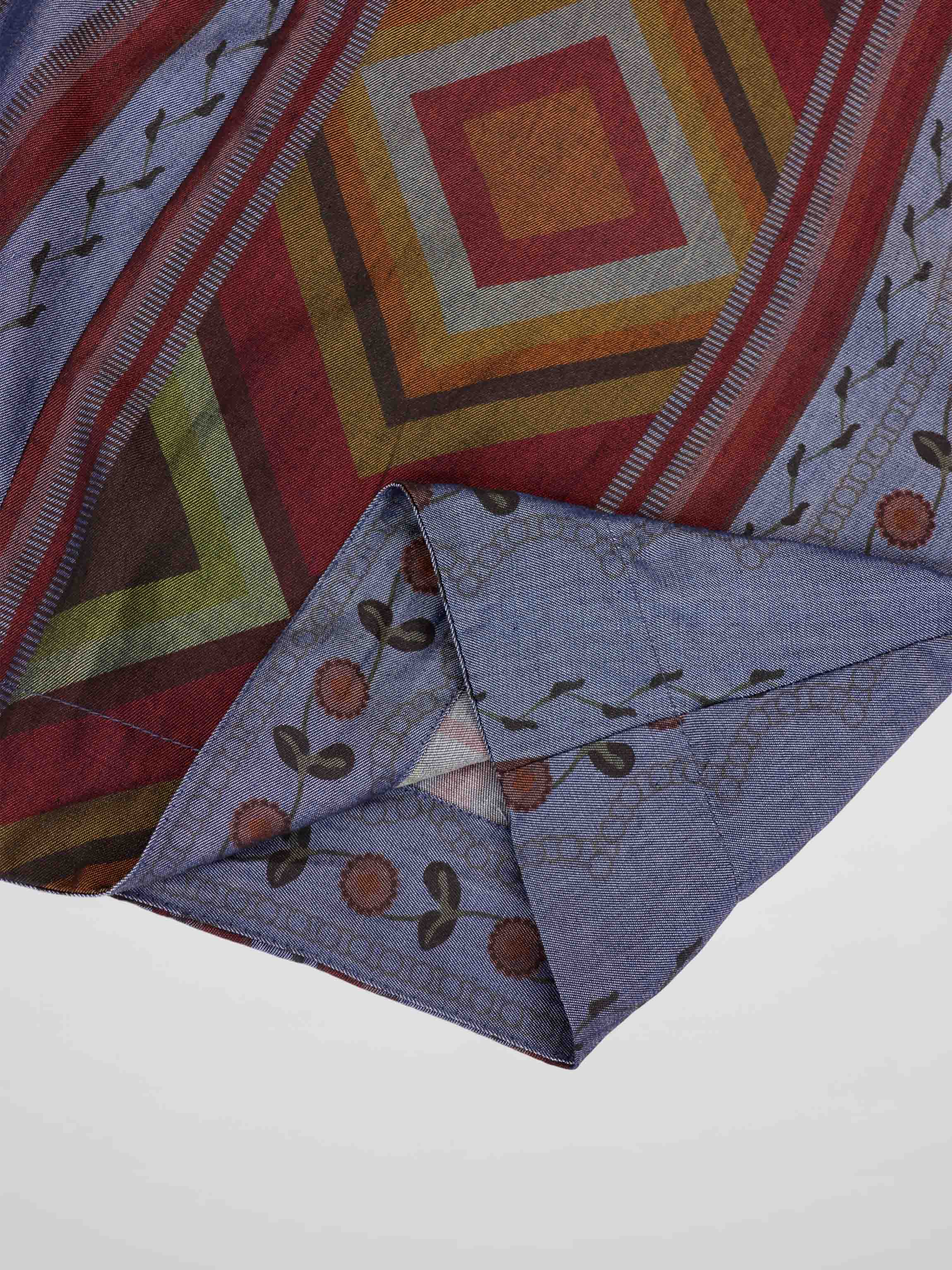 Tencel Printed Shirtdress-Aztec