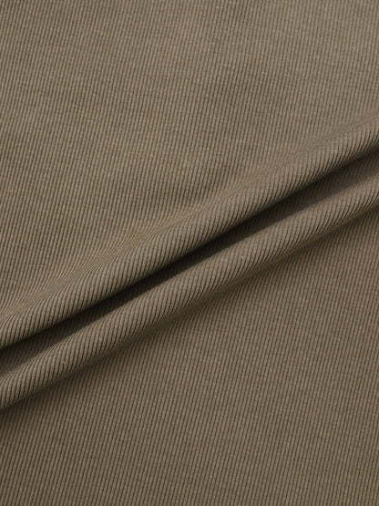 White Collar Polo-Olive